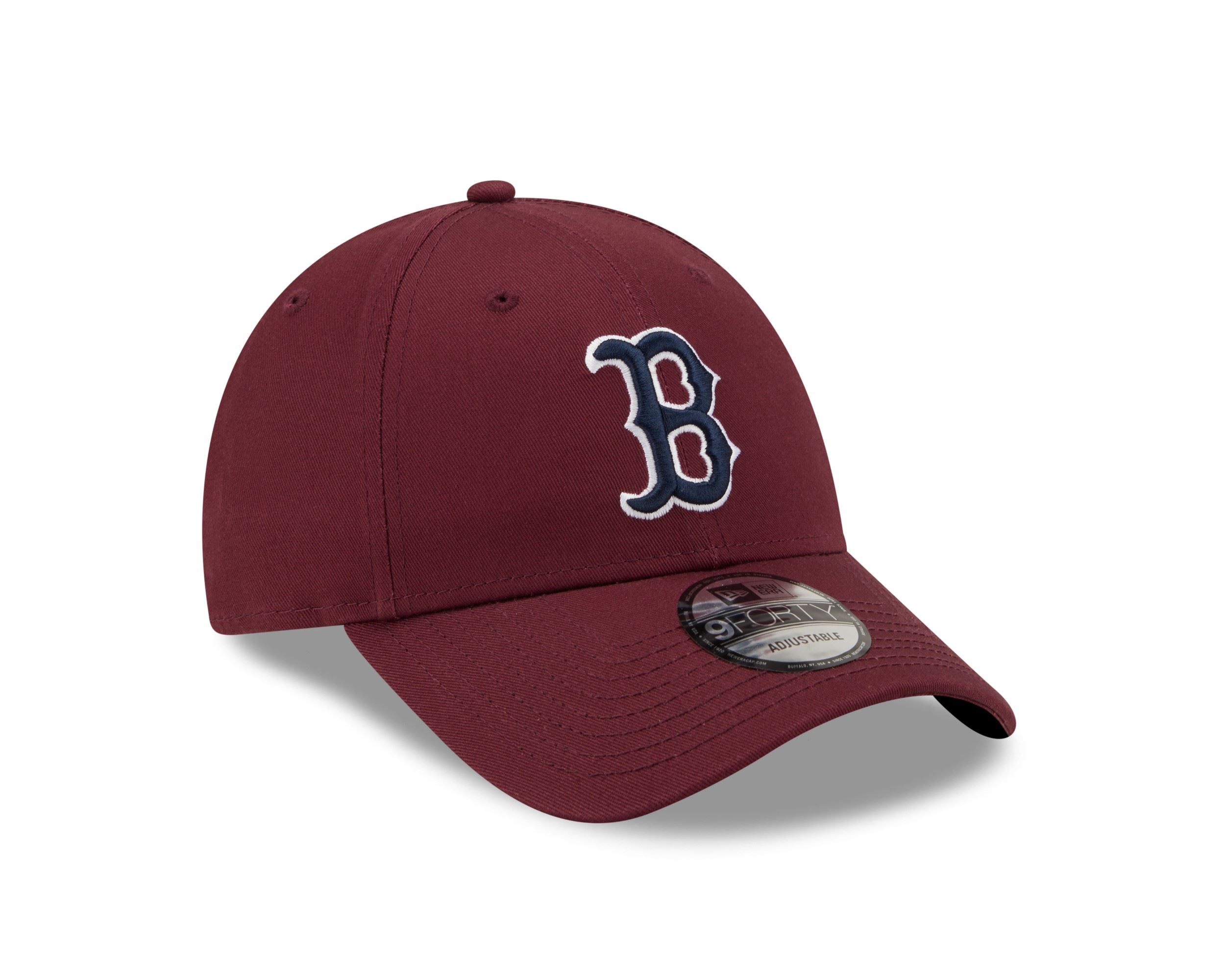 Boston Red Sox Maroon MLB League Essential 9Forty Adjustable Cap New Era