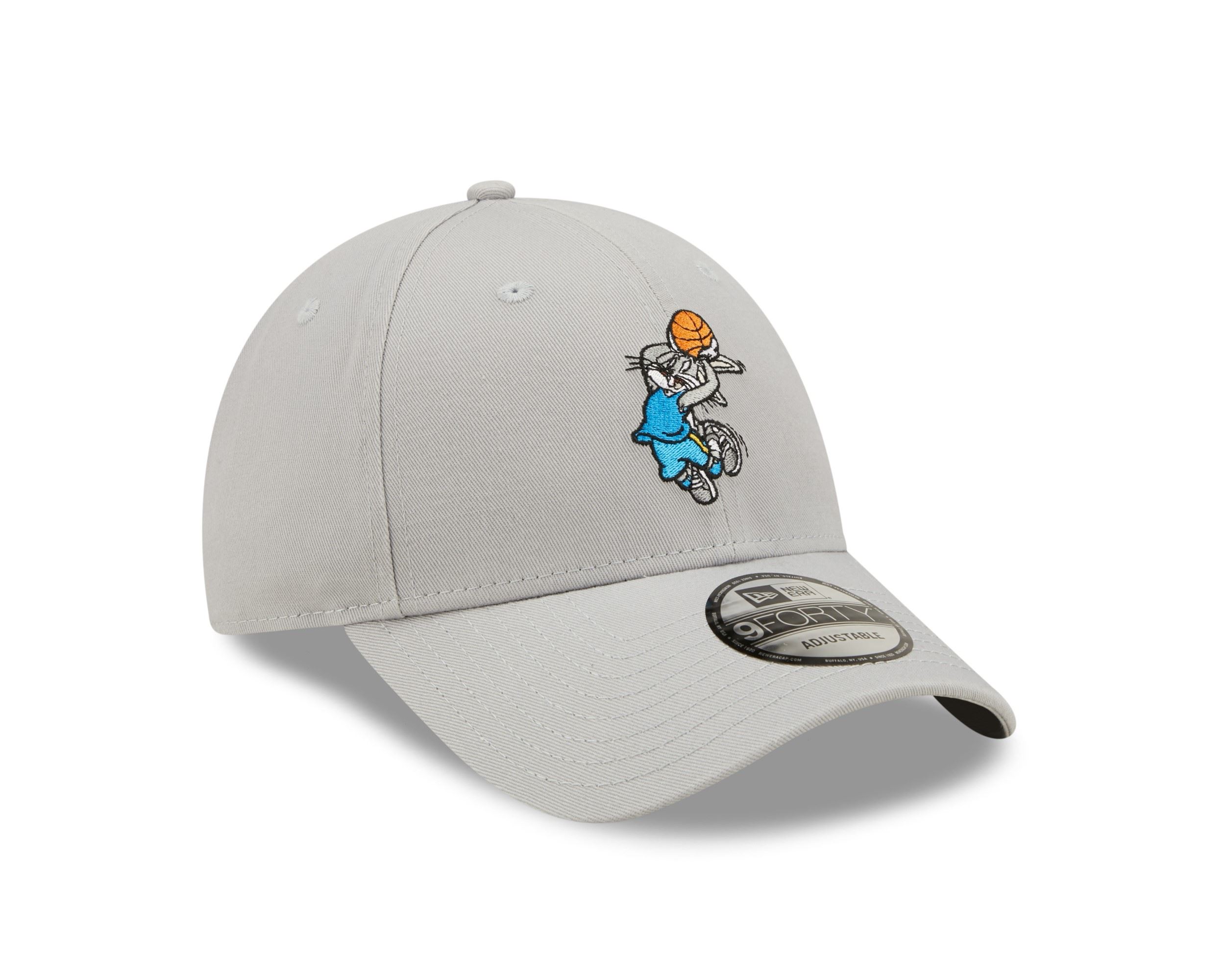 Bugs Bunny Character Sports Looney Tunes Grey 9Forty Adjustable Cap New Era