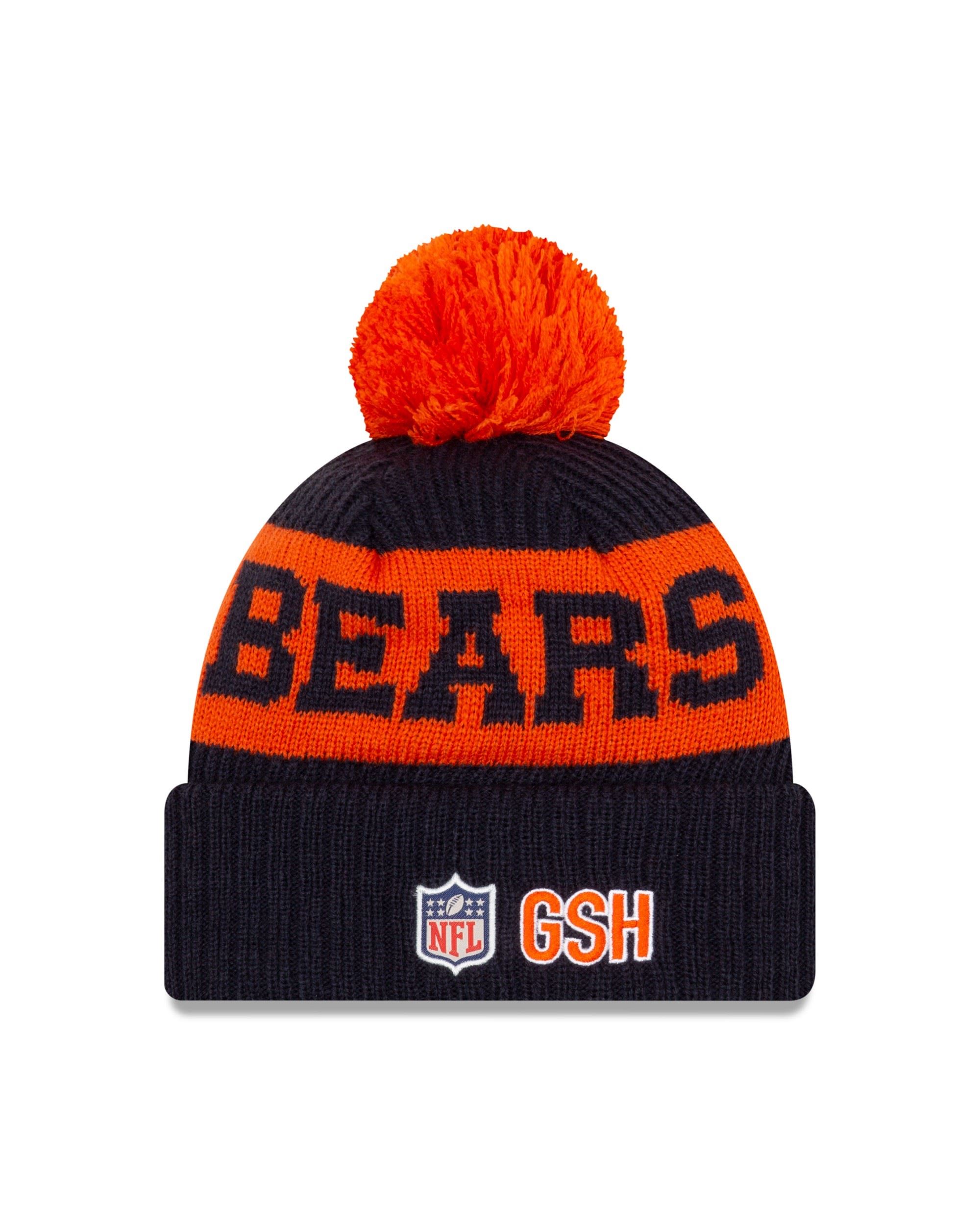 Chicago Bears NFL Sideline 2020 On Field Sport Knit Beanie New Era
