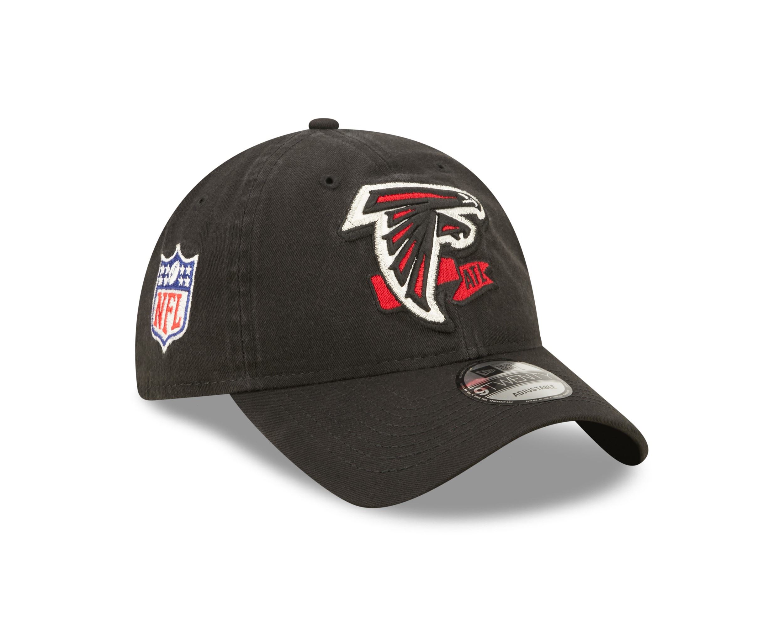 Atlanta Falcons NFL 2022 Sideline Black 9Twenty Unstructured Strapback Cap New Era