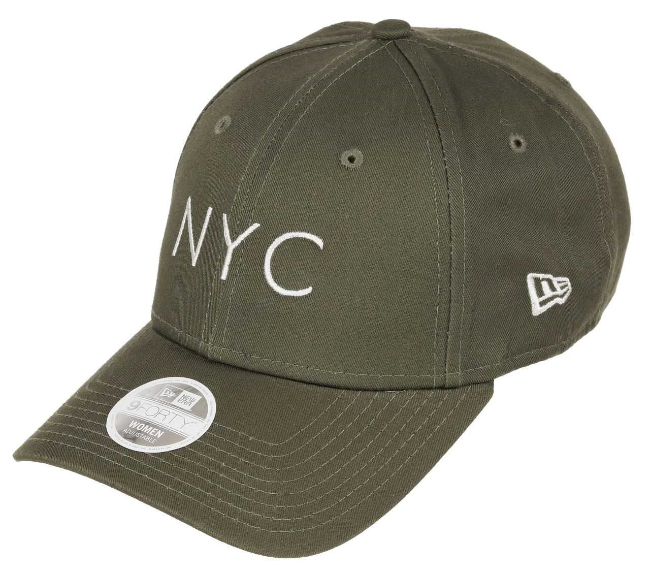 NYC Essential Olive 9Forty Adjustable Woman Cap New Era