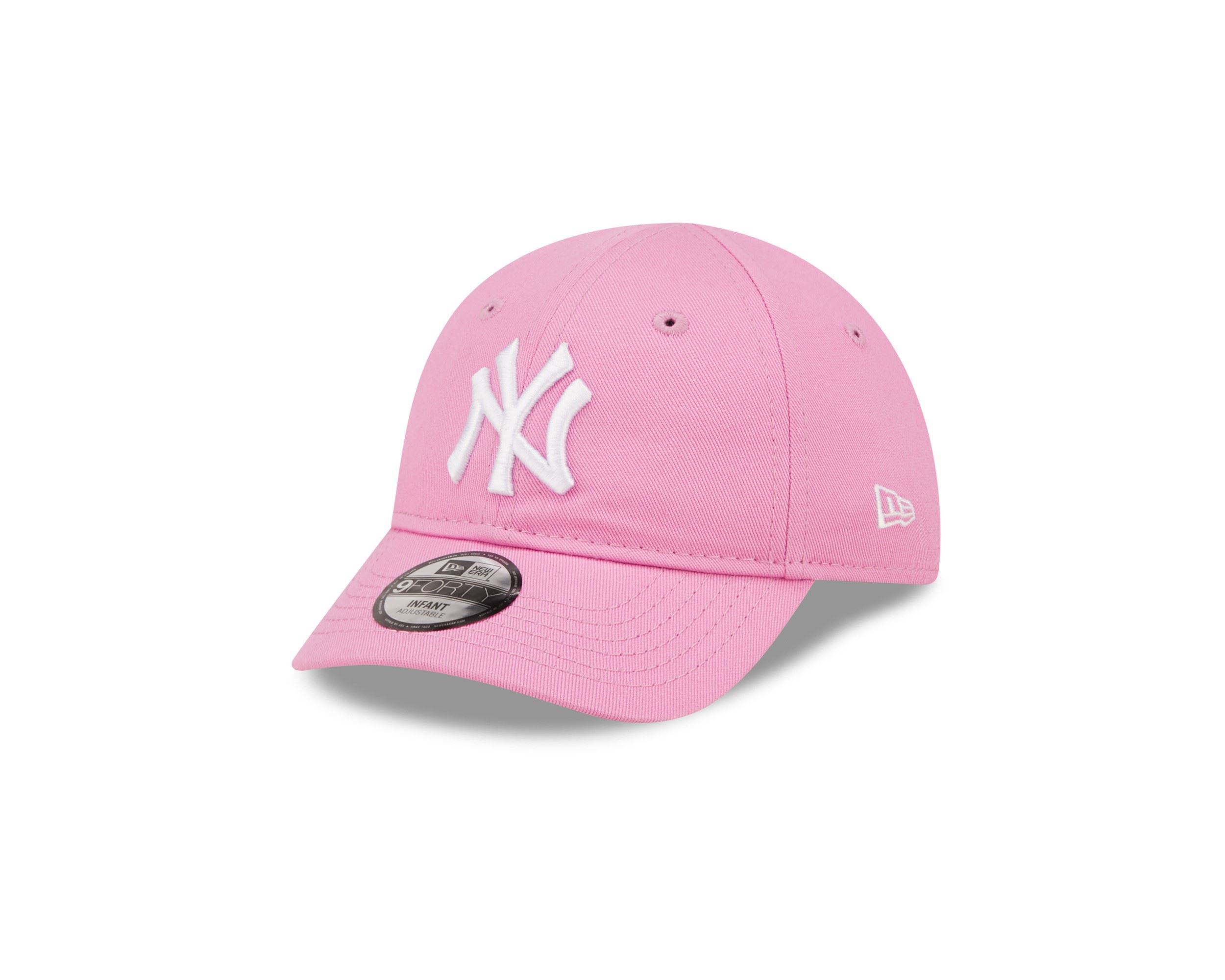 New York Yankees MLB League Essential Rose White 9Forty Infant Cap New Era