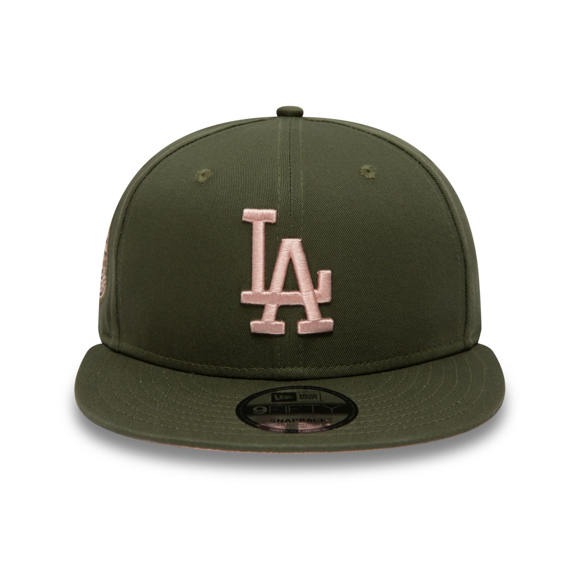 Los Angeles Dodgers MLB Side Patch Olive 9Fifty Snaback Cap New Era