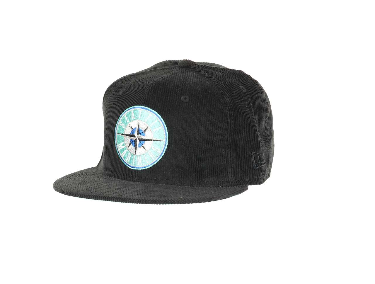 Seattle Mariners  MLB Cooperstown 20th Anniversary Sidepatch Black Cord 59Fifty Basecap New Era