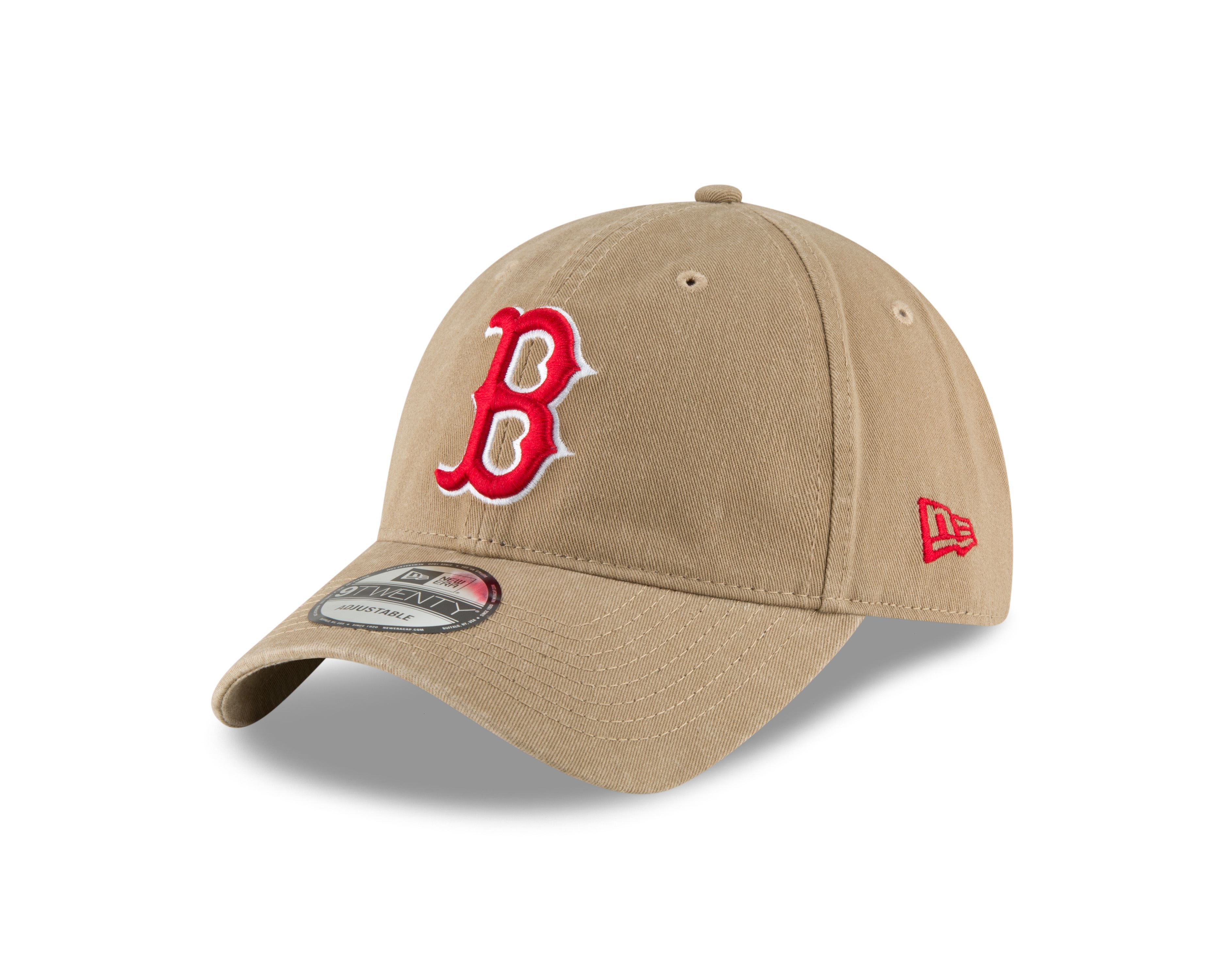 Boston Red Sox MLB Core Classic Braun Verstellbare 9Twenty Cap New Era
