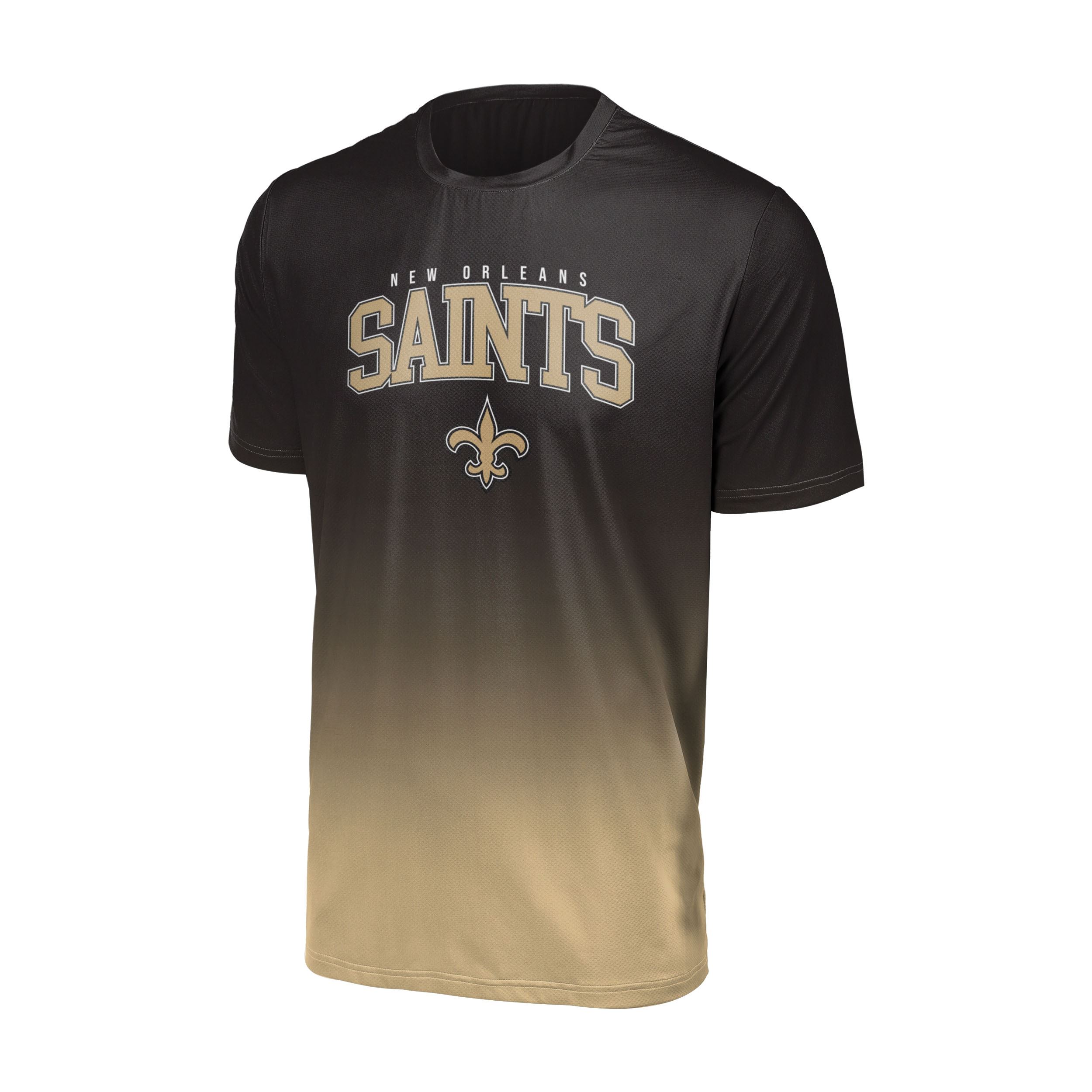 New Orleans Saints NFL Gradient Mesh Jersey Short Sleeve Herren T-Shirt Foco