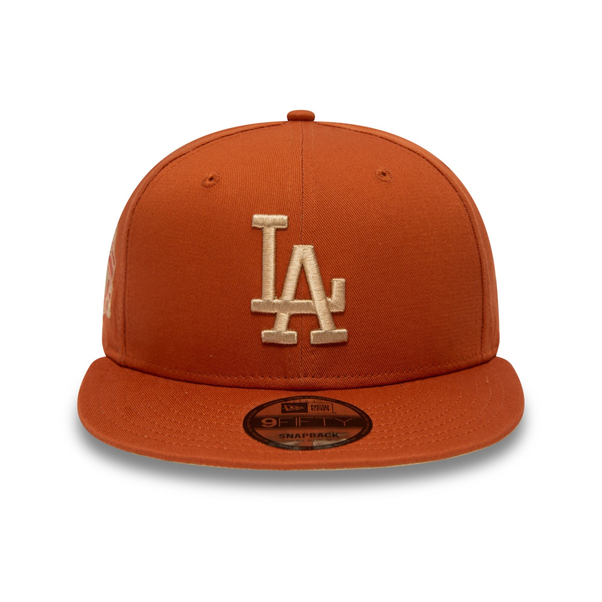 Los Angeles Dodgers MLB Side Patch Brown 9Fifty Snaback Cap New Era