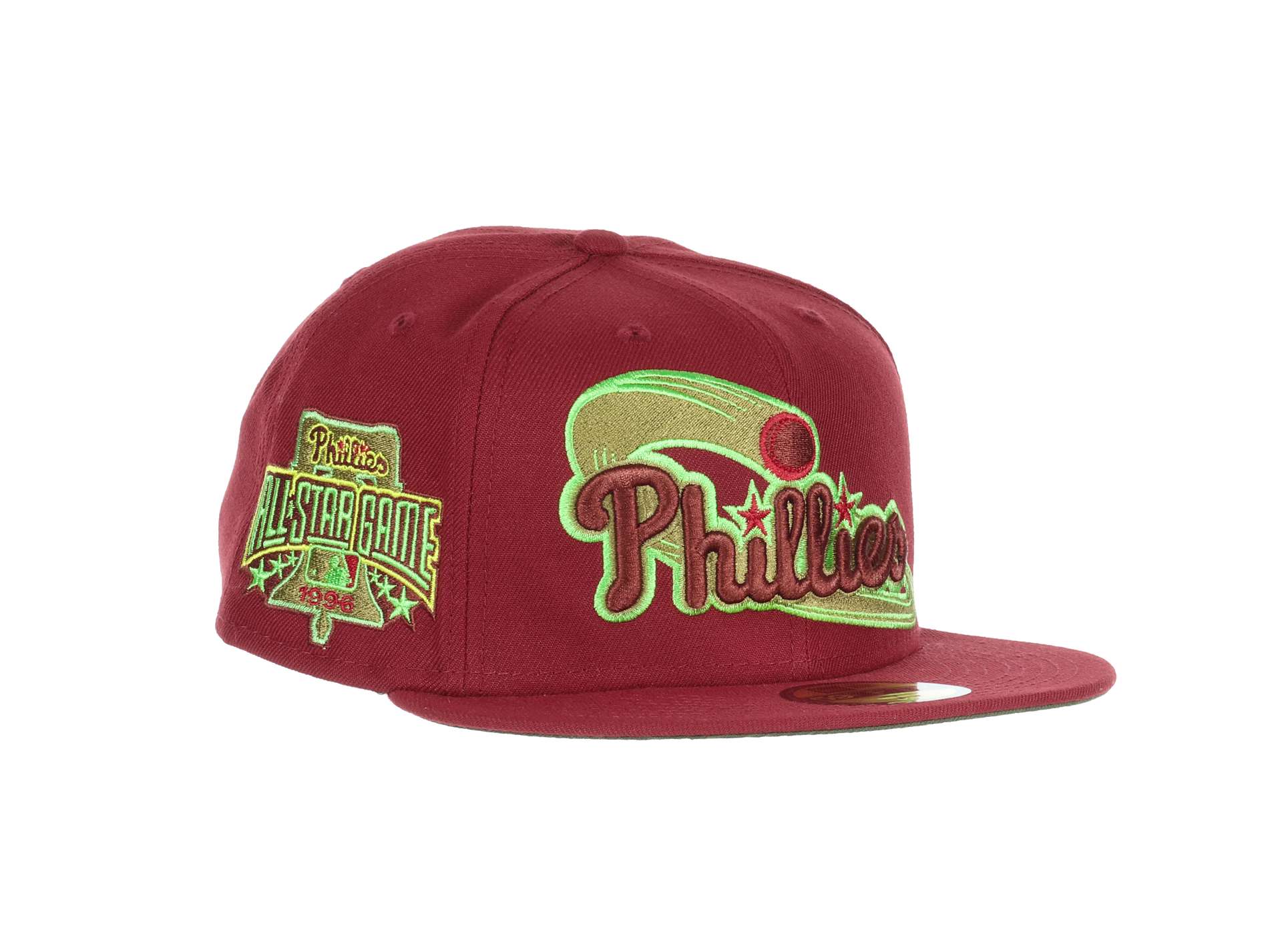 Philadelphia Phillies MLB Cooperstown All-Star Game 1996 Sidepatch Red 59Fifty Basecap New Era