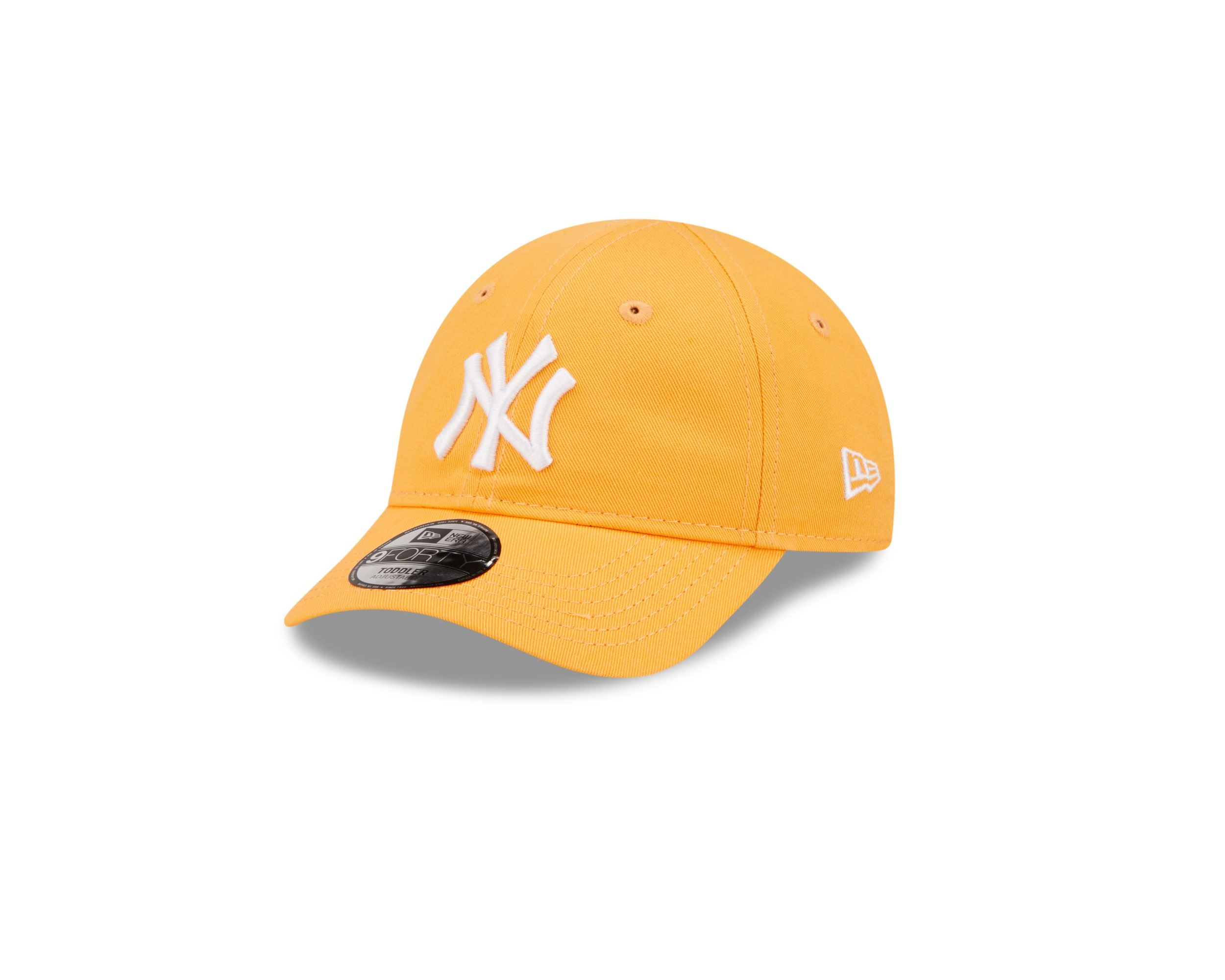 New York Yankees MLB League Essential Orange White 9Forty Toddler Cap New Era
