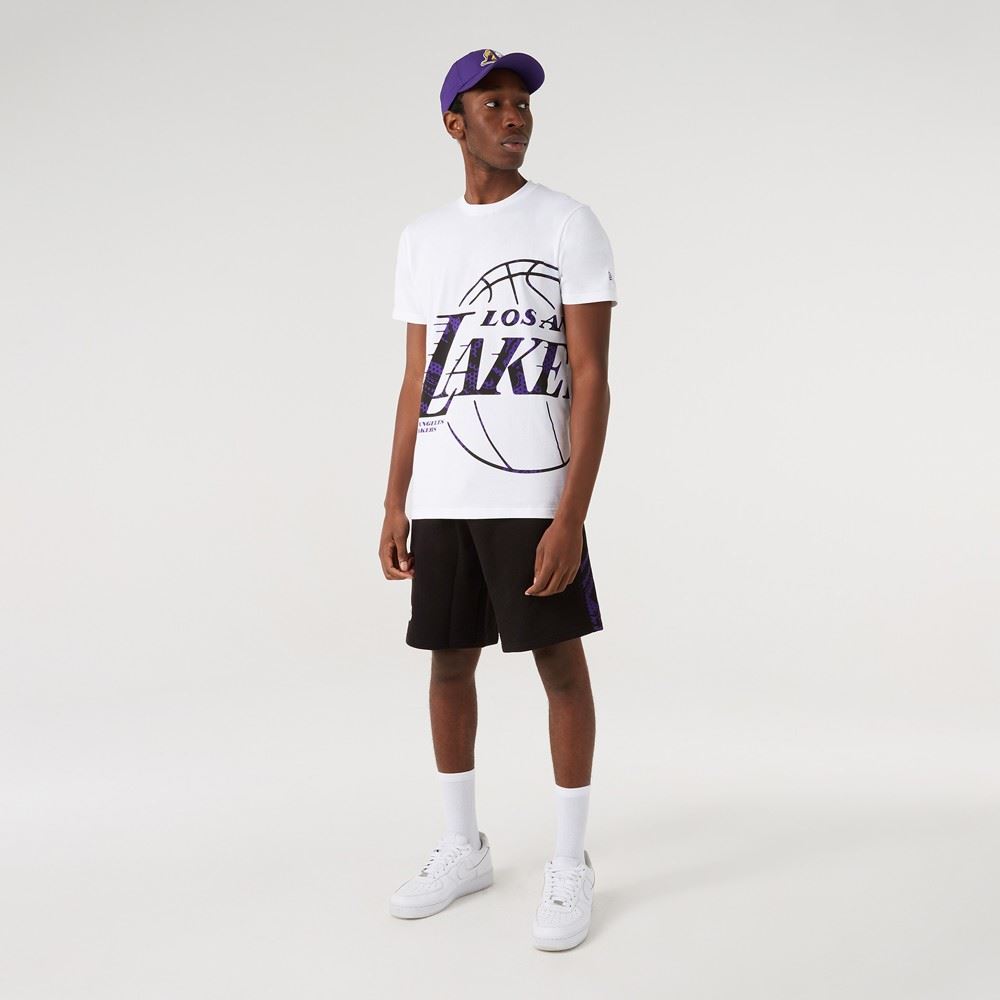 Los Angeles Lakers NBA Oil Slick T-Shirt New Era