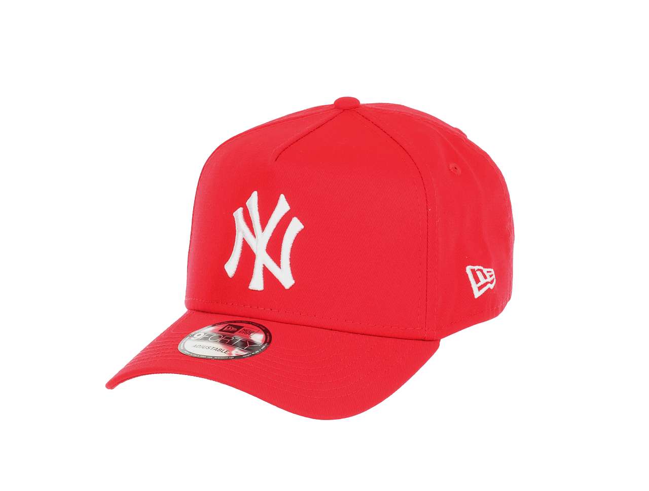 New York Yankees MLB Essential Scarlet 9Forty A-Frame Snapback Cap New Era
