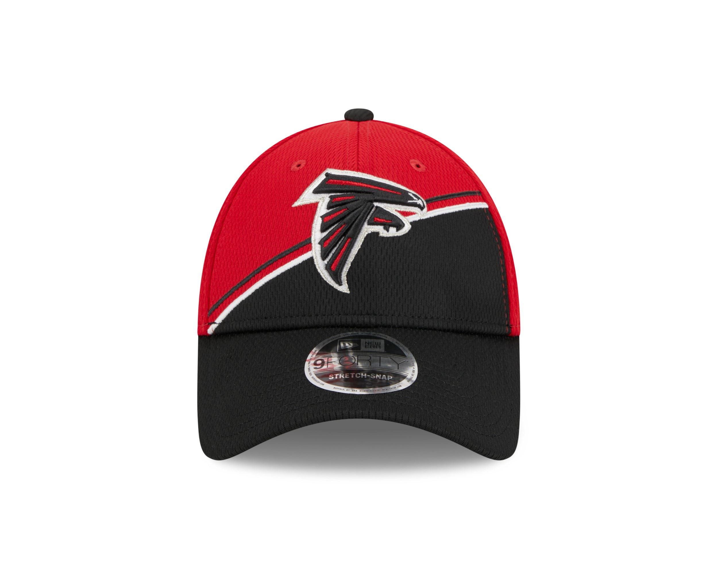 Atlanta Falcons NFL 2023 Sideline Red Black 9Forty Stretch Snapback Cap New Era