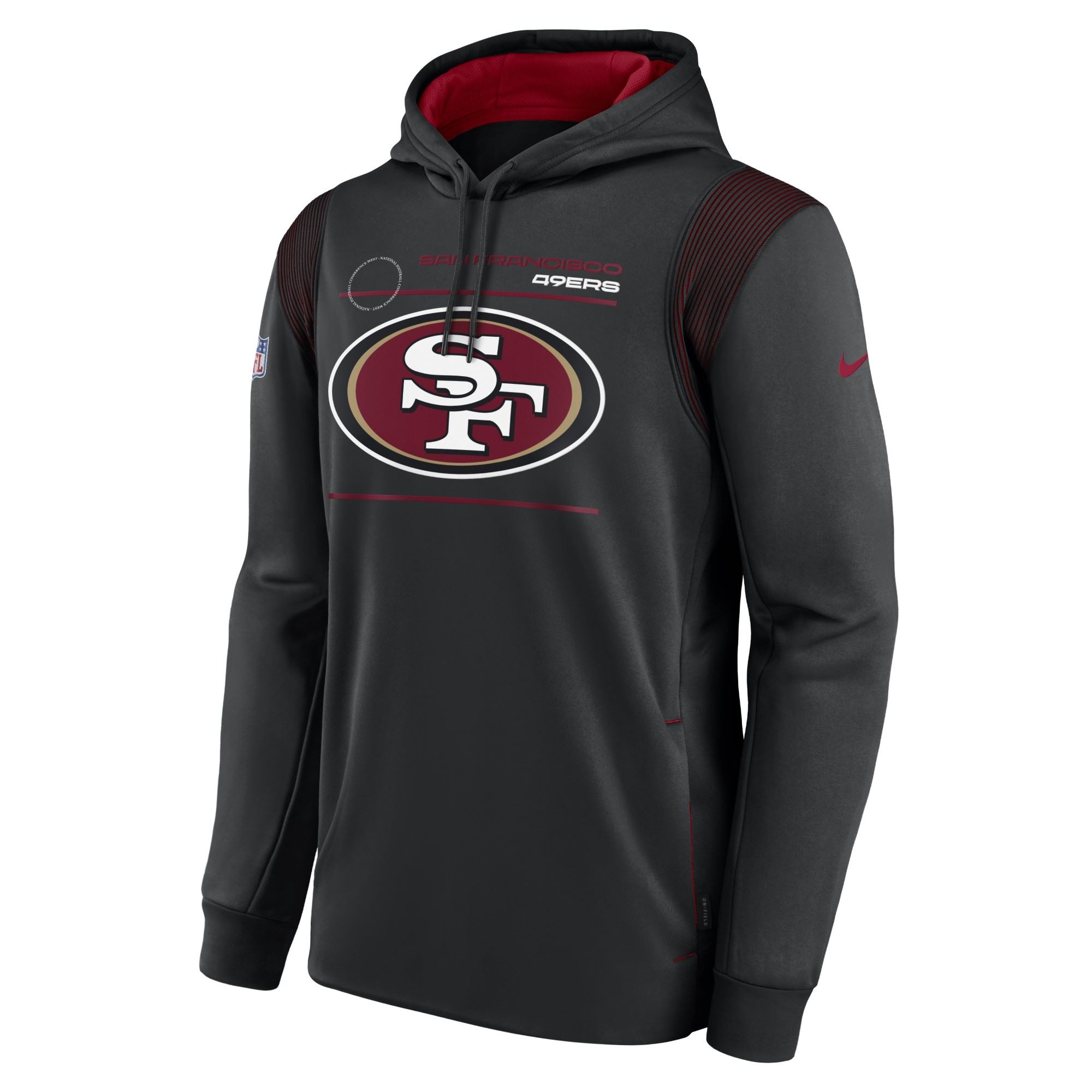 San Francisco 49ers Black NFL Therma Hoody Nike