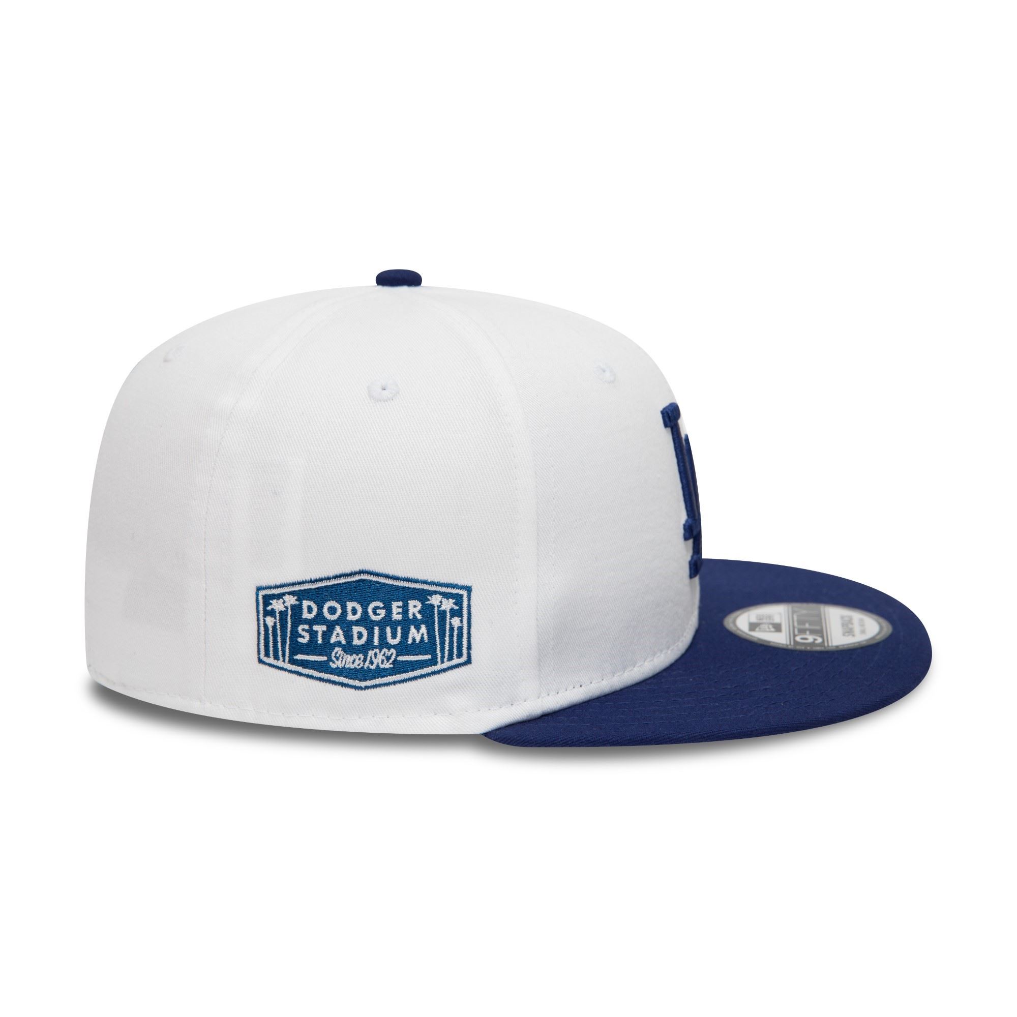 Los Angeles Dodgers MLB White Crown Patches White 9Fifty Snapback Cap New Era