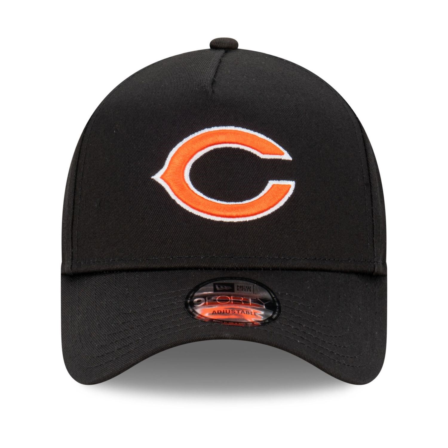 Chicago Bears NFL Evergreen Black 9Forty Adjustable A-Frame Cap New Era