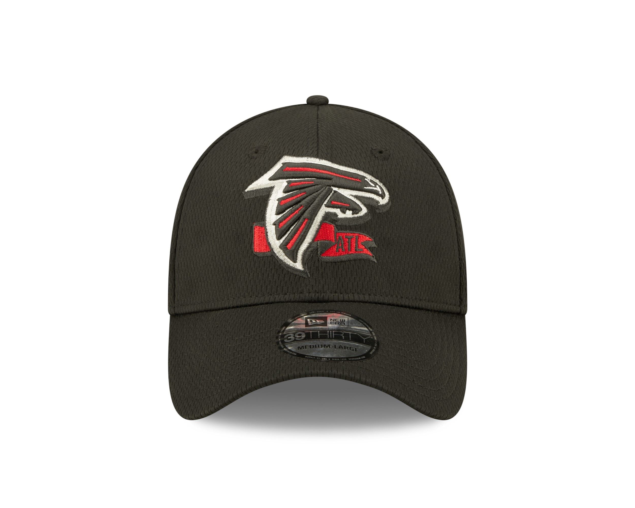 Atlanta Falcons NFL 2022 Sideline Black 39Thirty Stretch Cap New Era