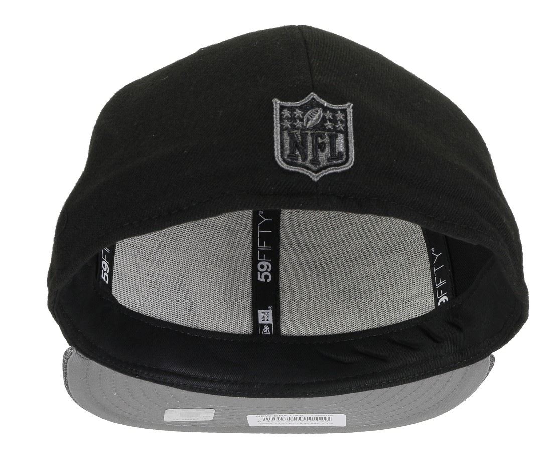 Carolina Panthers NFL Grey Collection 59Fifty Cap New Era