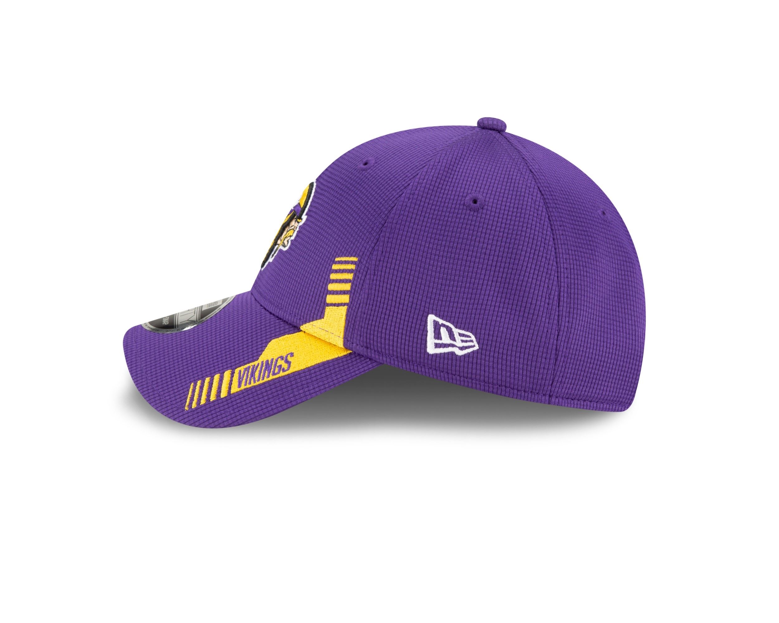 Minnesota Vikings NFL 2021 Sideline Home Purple 9Forty Stretch Snap Cap New Era