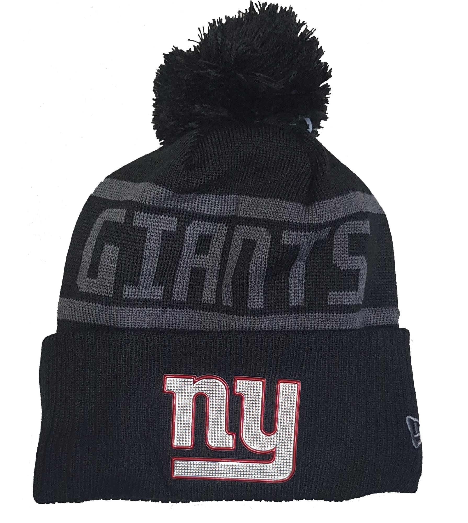 New York Giants NFL Black Collection Beanie New Era