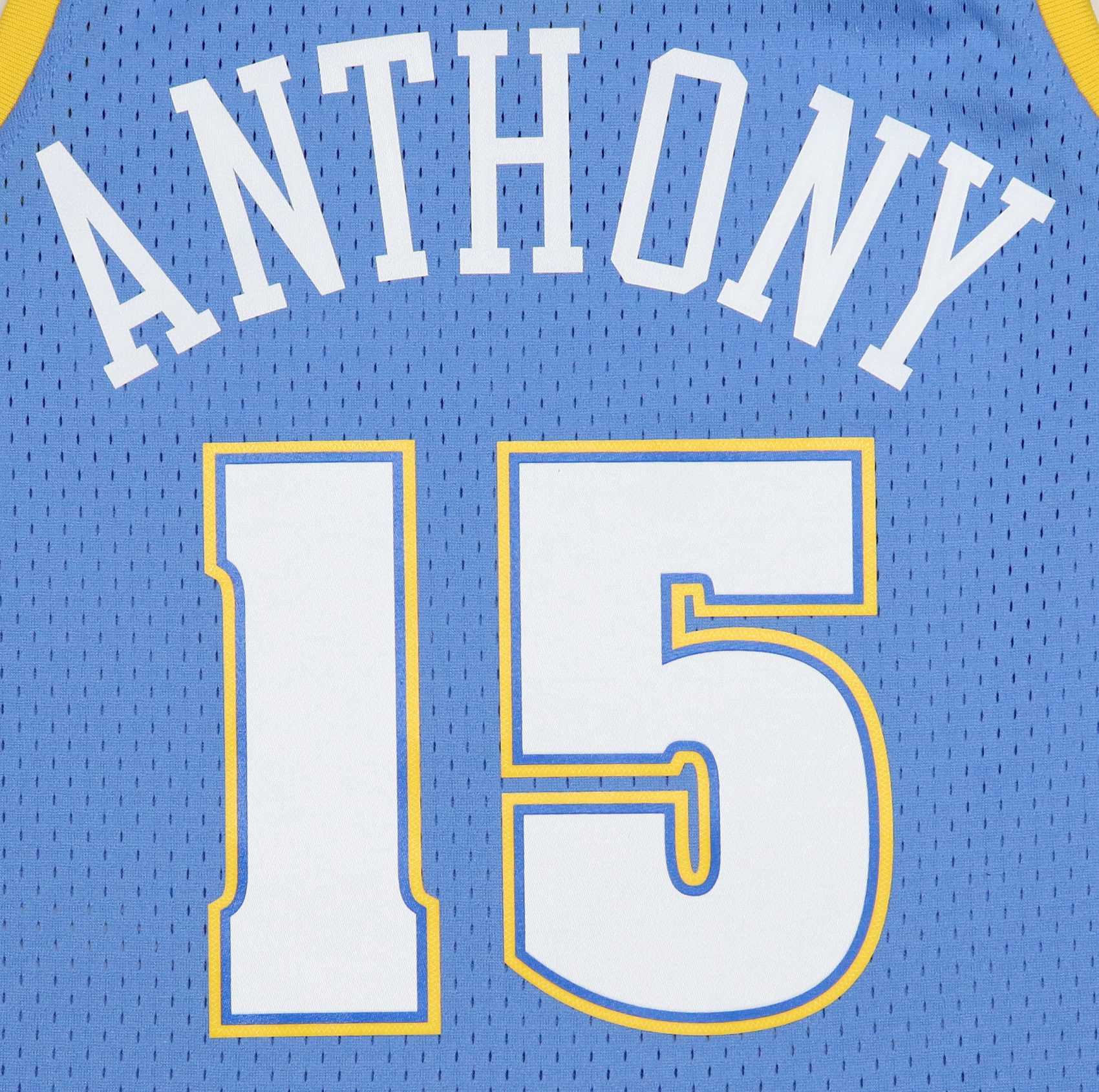 Carmelo Anthony #15 Denver Nuggets NBA Swingman Mitchell & Ness