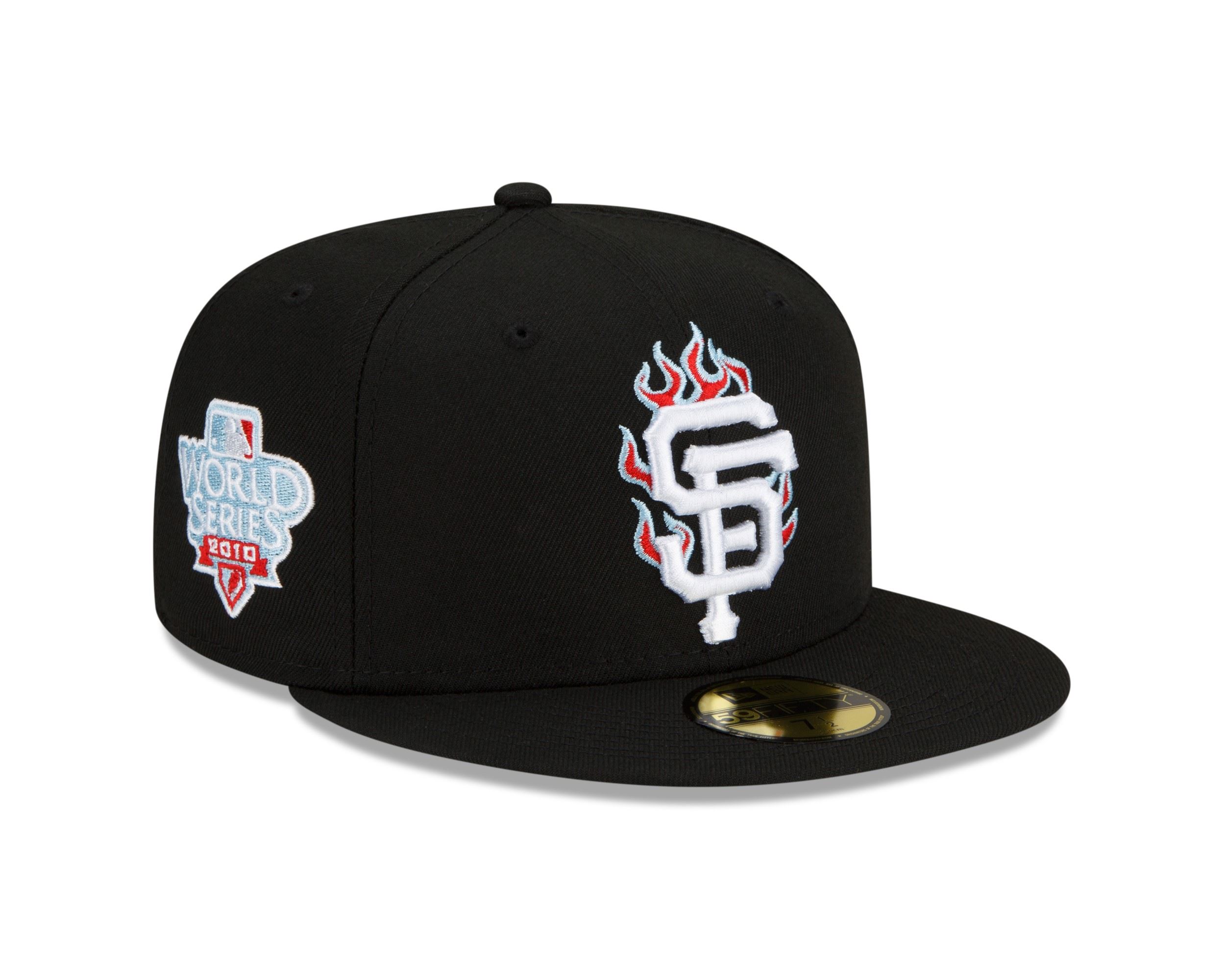 San Francisco Giants Black MLB Team Fire 59Fifty Basecap New Era