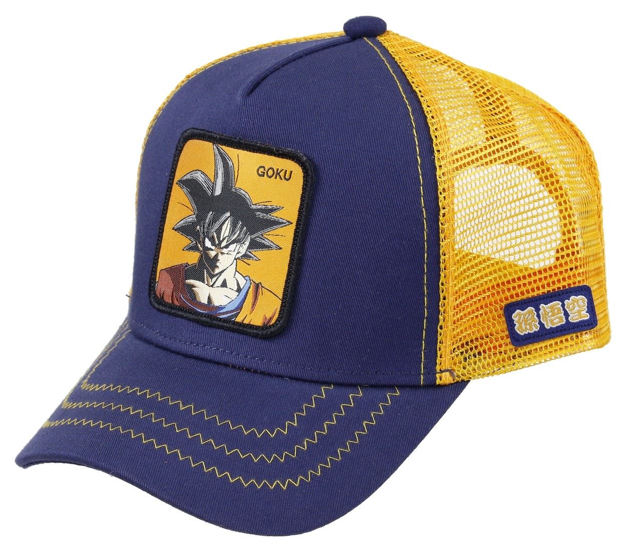 Son Goku Dragon Ball Z Blue Trucker Cap Capslab