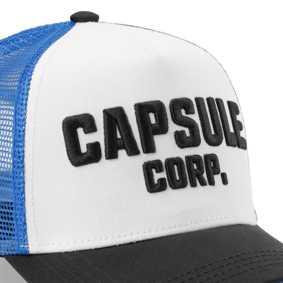 Capsule Corp. Dragon Ball Z White Black Blue Trucker Cap Capslab