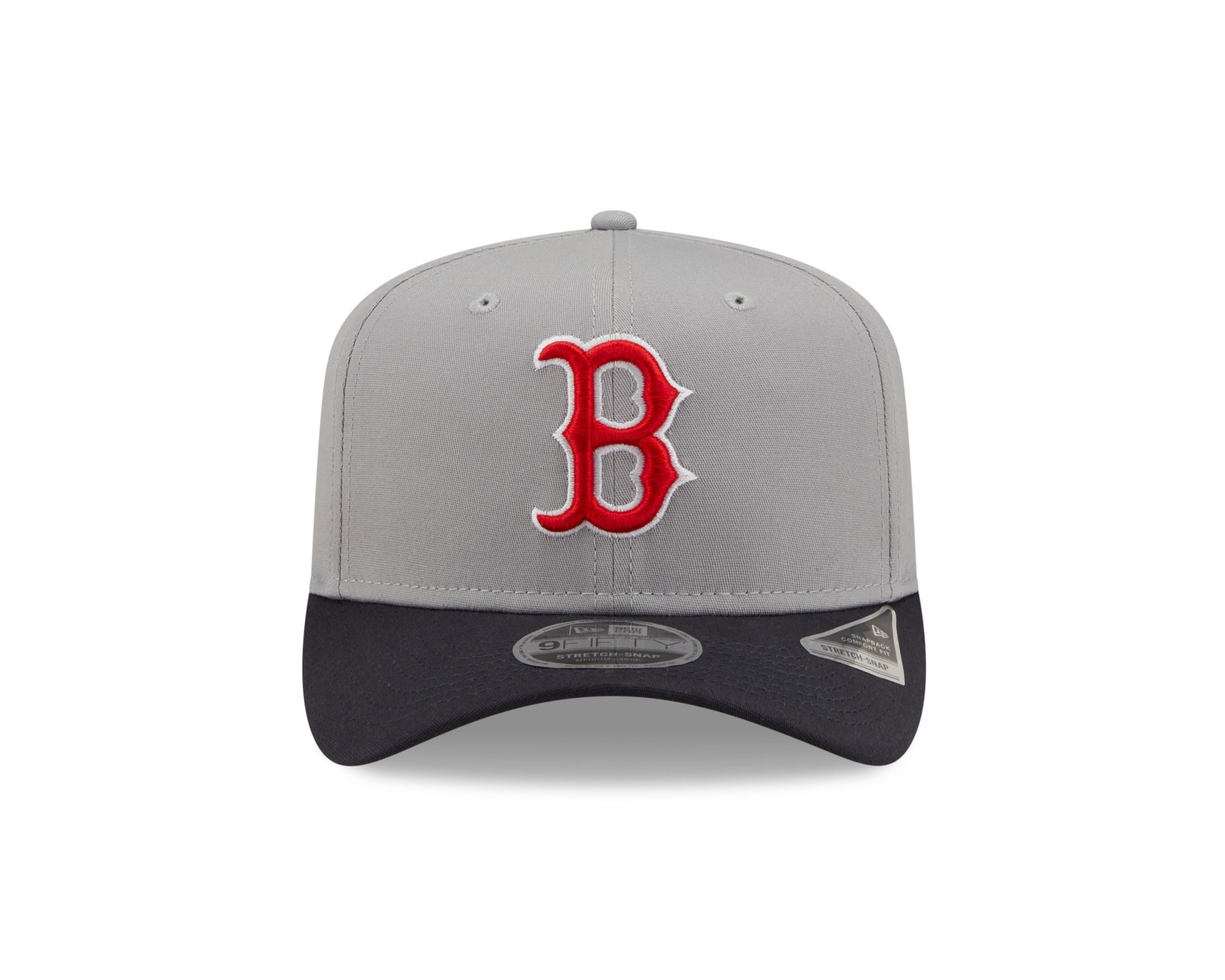 Boston Red Sox Grey MLB Tonal 9Fifty Stretch-Snap Cap New Era