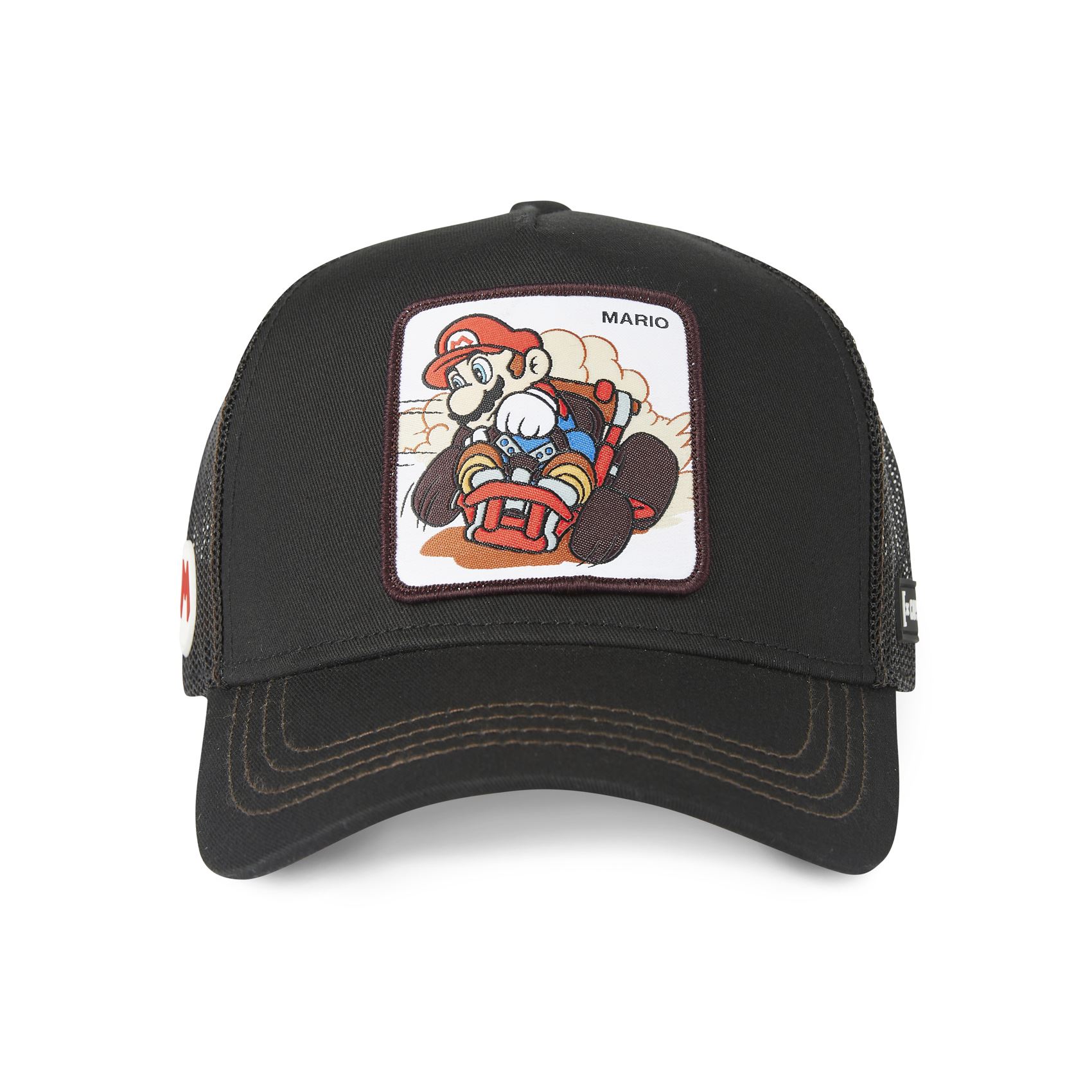 Mario Mariokart Black Trucker Cap Capslab