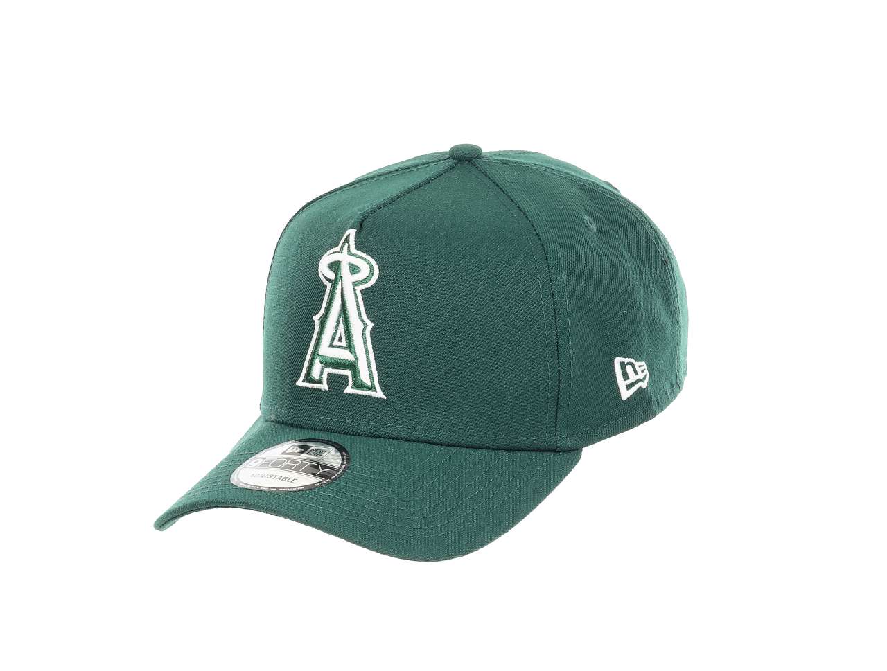 Anaheim Angels MLB Essential Dark Green 9Forty A-Frame Snapback Cap New Era
