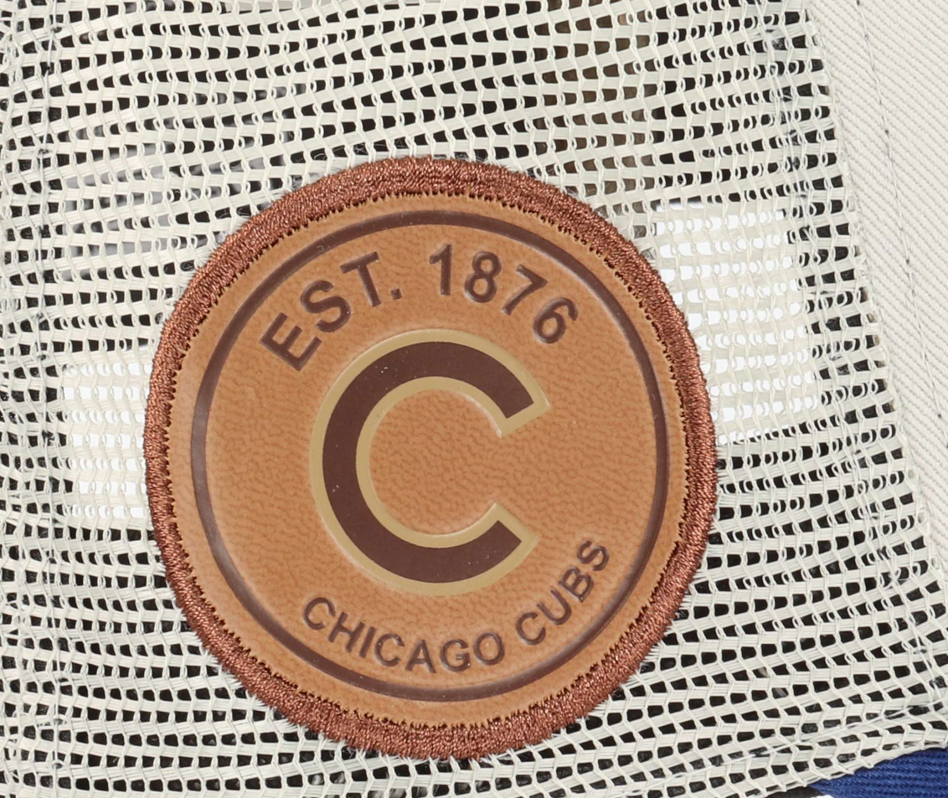Chicago Cubs MLB Stone Blue Established 1876 Sidepatch A-Frame Trucker Cap New Era
