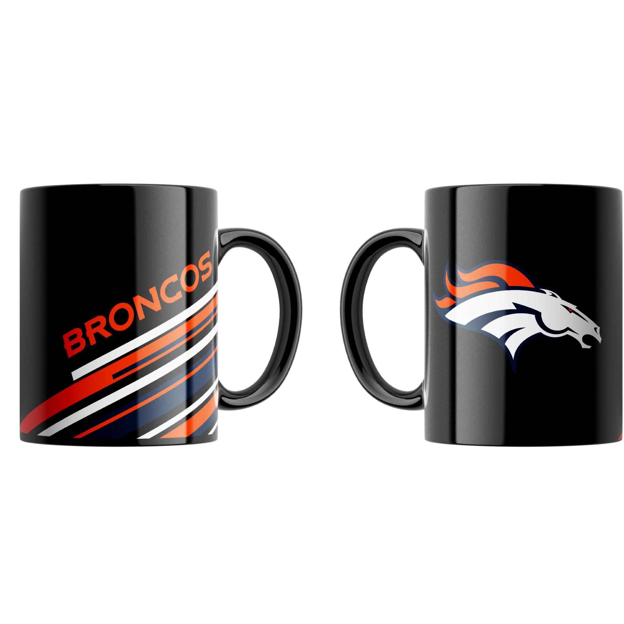 Denver Broncos NFL Classic Mug (330 ml) Stripes Tasse Great Branding