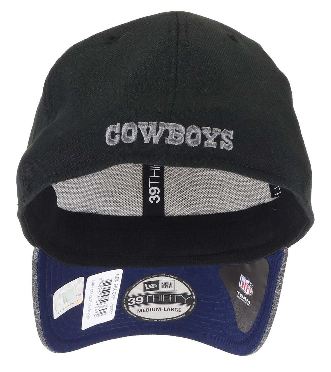 Dallas Cowboys NFL Grey Collection 39Thirty Cap New Era