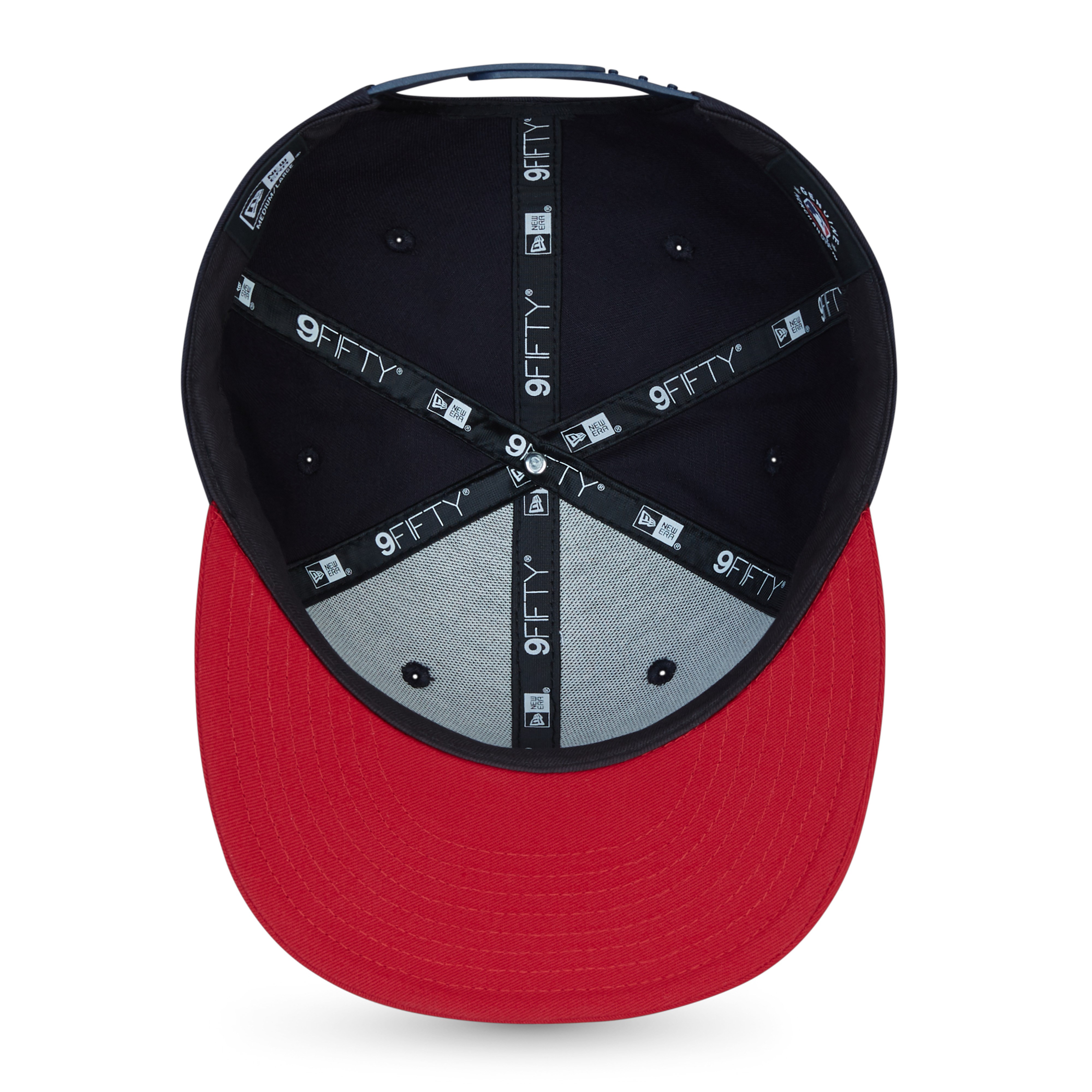 Atlanta Braves MLB Essentials Navy Red 9Fifty Snapback Cap New Era