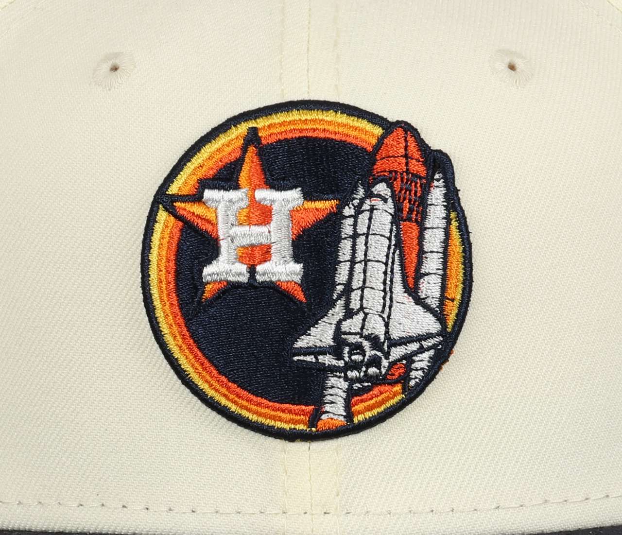 Houston Astros MLB Apollo 11 Sidepatch Chrome Navy 59Fifty Basecap New Era