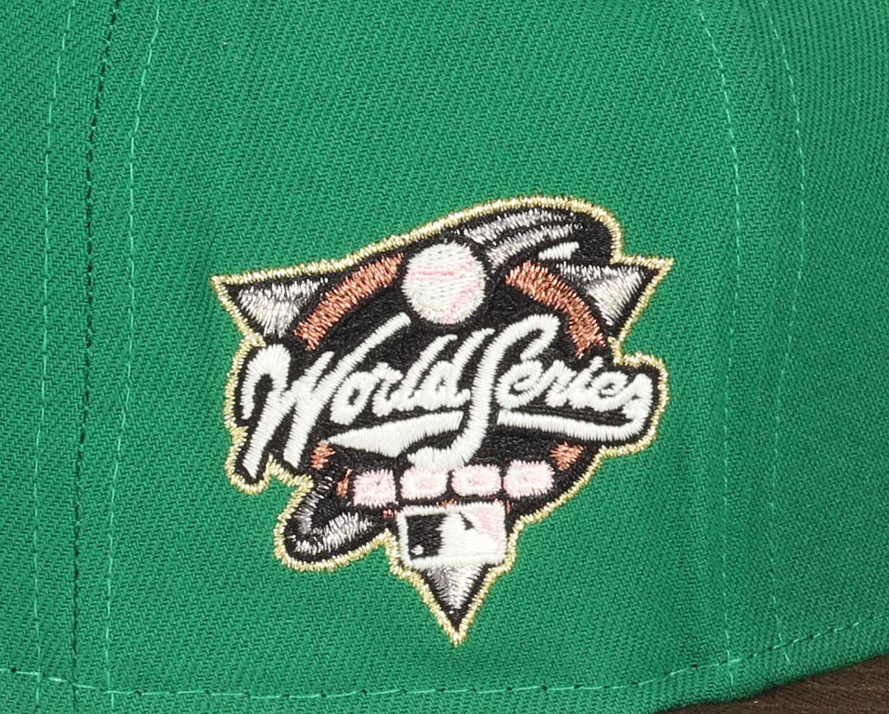 New York Mets MLB Cooperstown World Series 2000 Sidepatch Kelly Green 59Fifty Basecap New Era