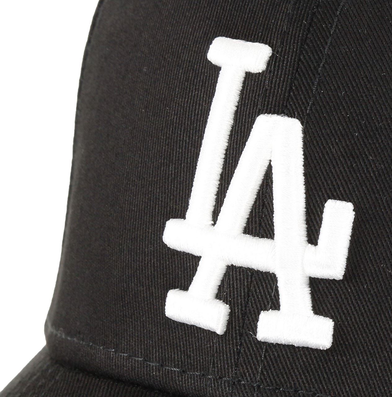 Los Angeles Dodgers MLB Rear Logo Black / White 9Forty Adjustable Cap New Era