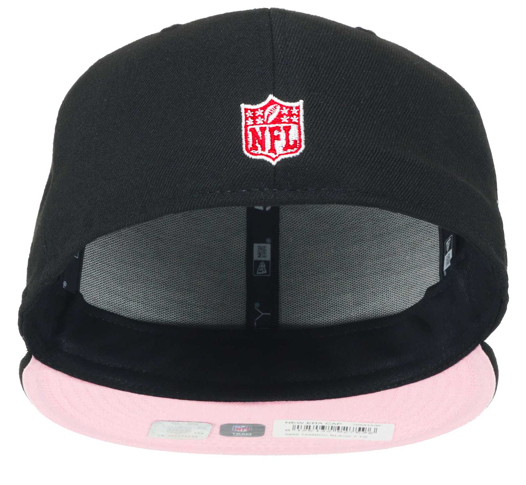 Tampa Bay Buccaneers Superbowl Sidepatch Pink Undervisor 59Fifty Basecap New Era