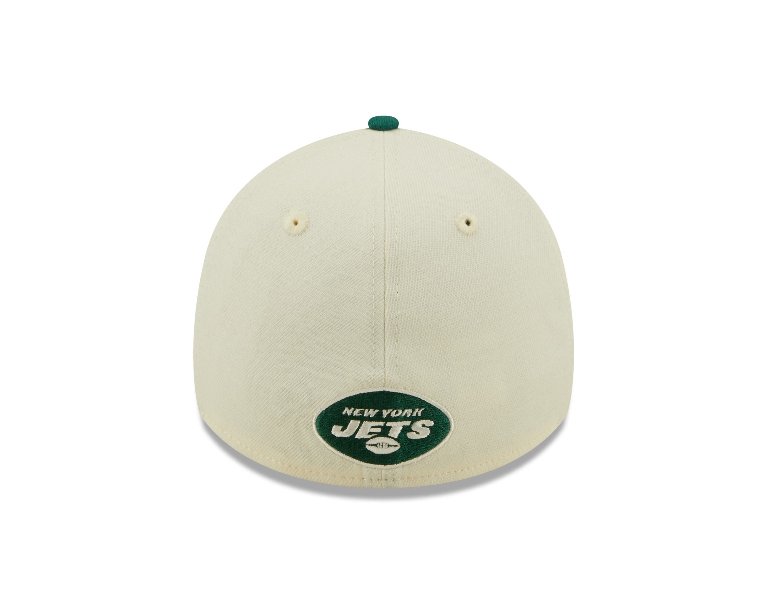 New York Jets NFL 2022 Sideline Chrome White 39Thirty Stretch Cap New Era