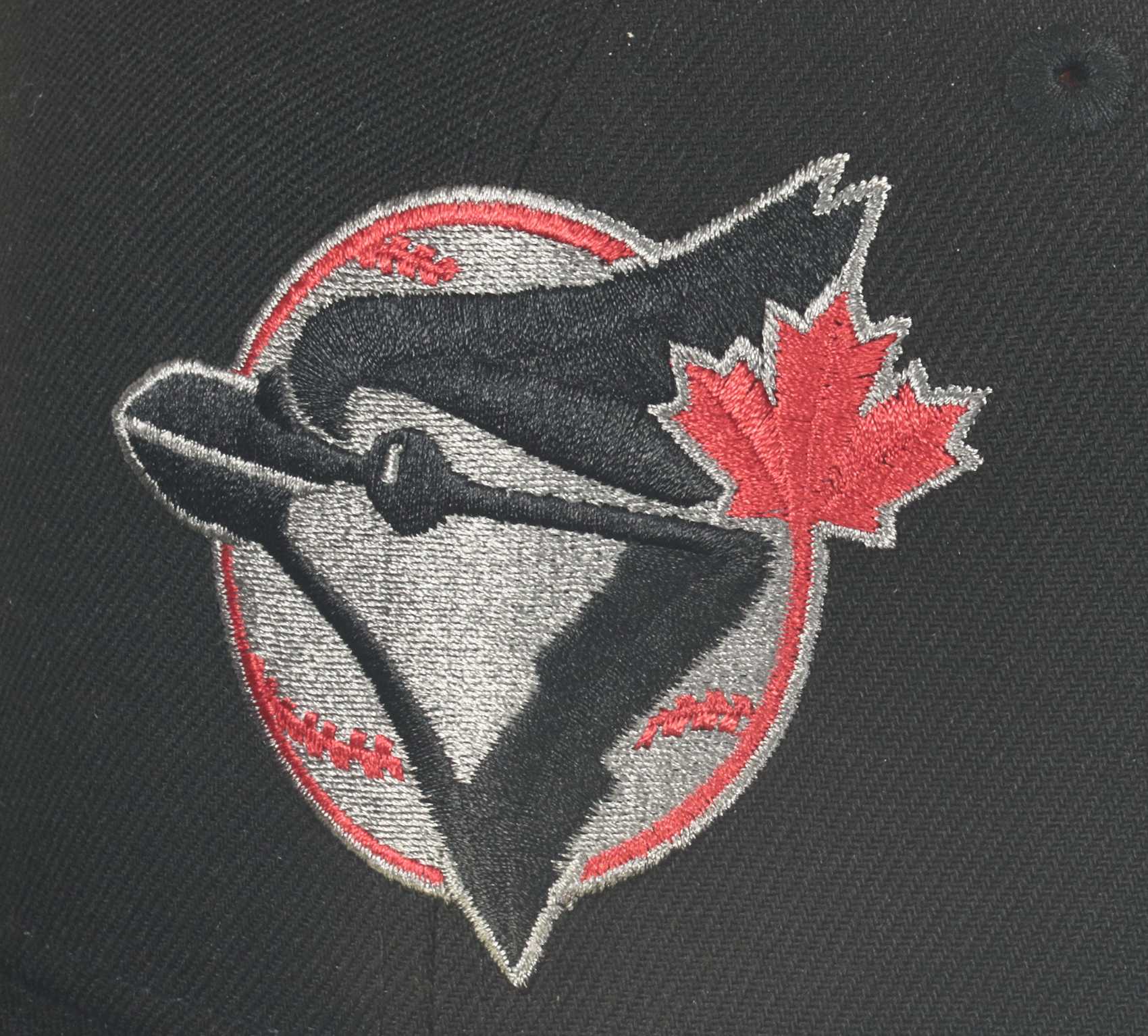 Toronto Blue Jays Black Base Side Patch 10th Anniversary 59Fifty Basecap New Era