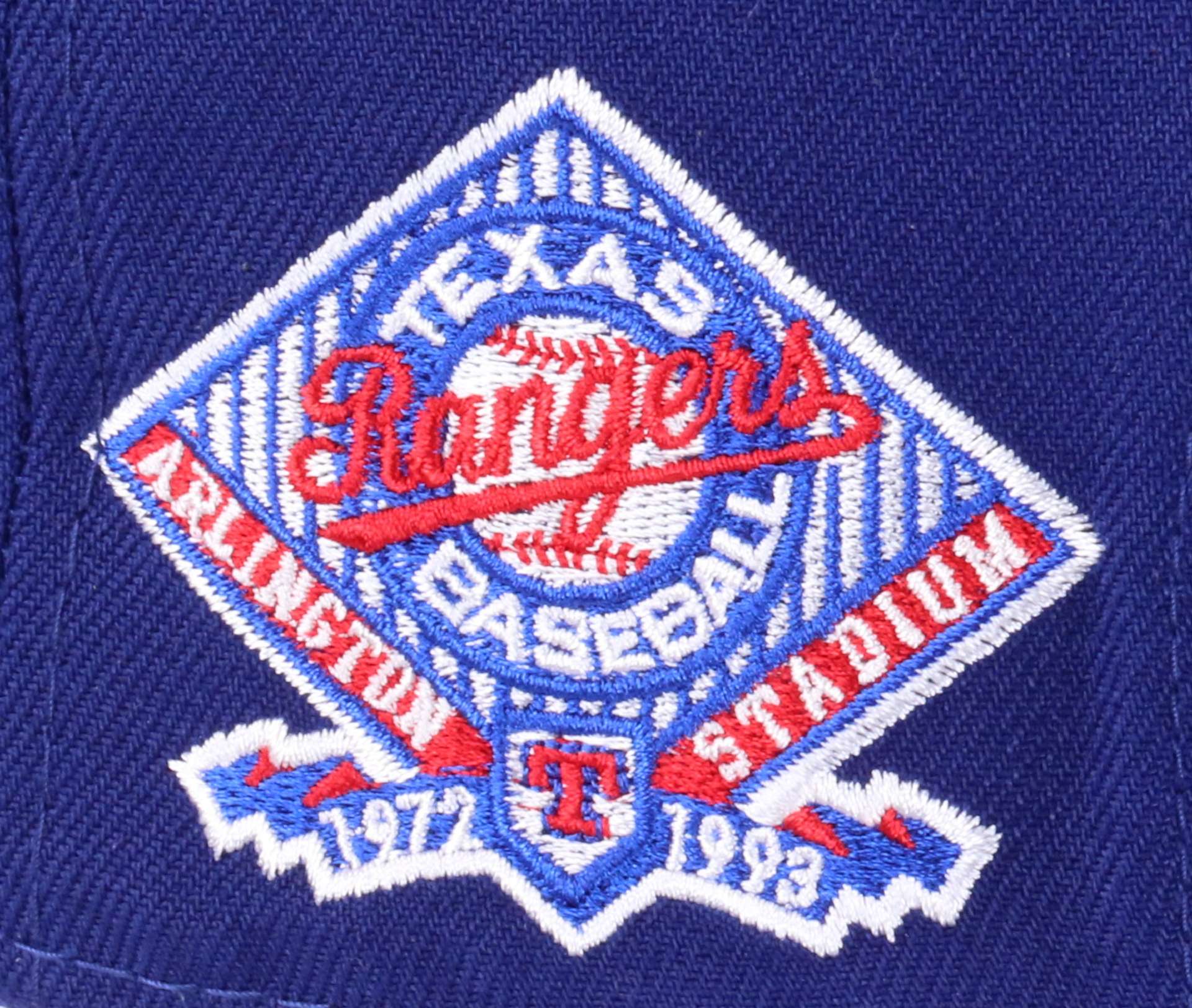 Texas Rangers Arlington Stadium MLB Navy 59Fifty Basecap New Era