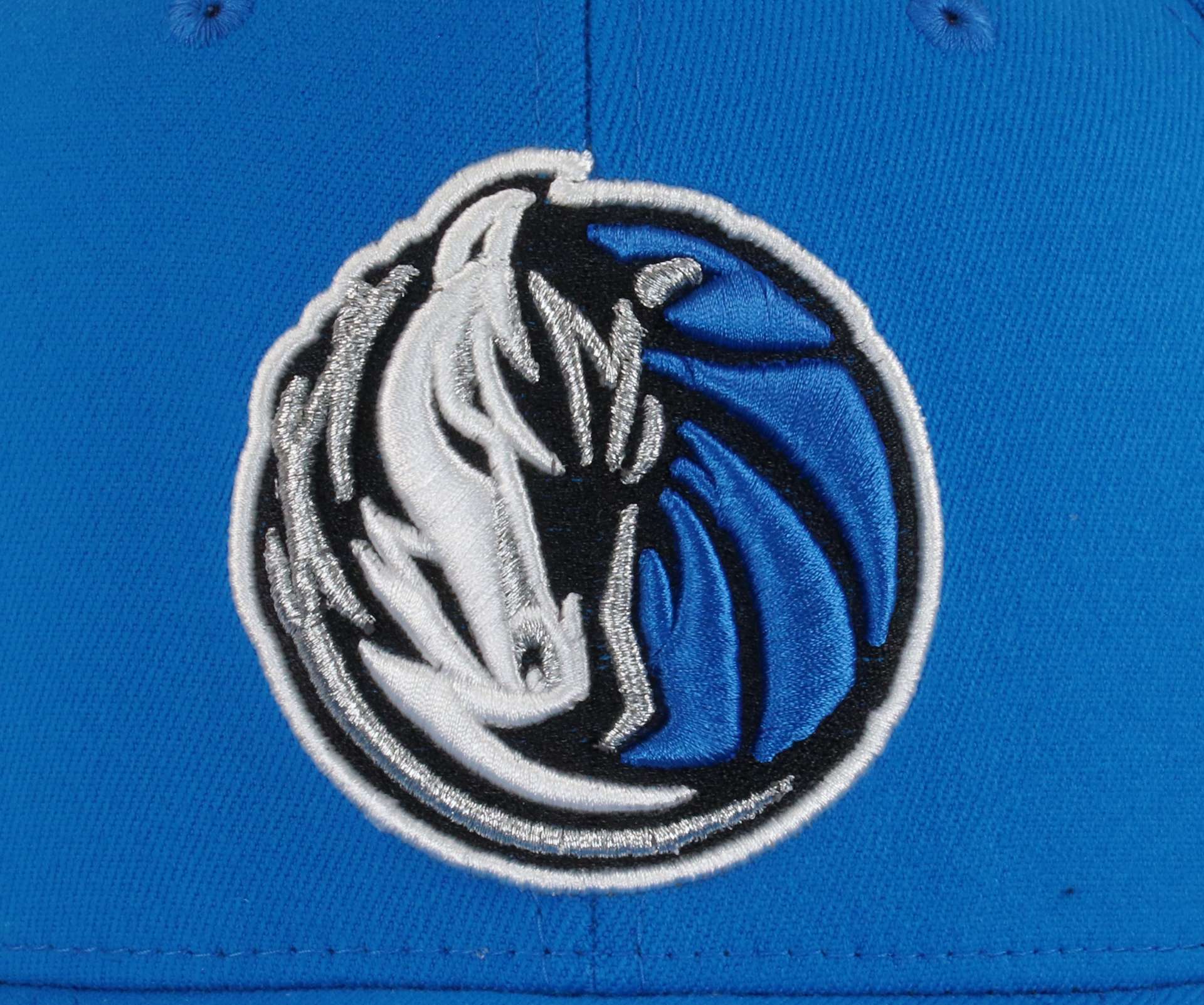 Dallas Mavericks  Light Blue NBA Team Ground Stretch Snapback Cap Mitchell & Ness