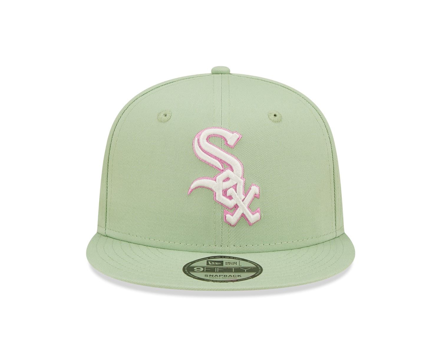 Chicago White Sox MLB Pastel Patch Green 9Fifty Snapback Cap New Era