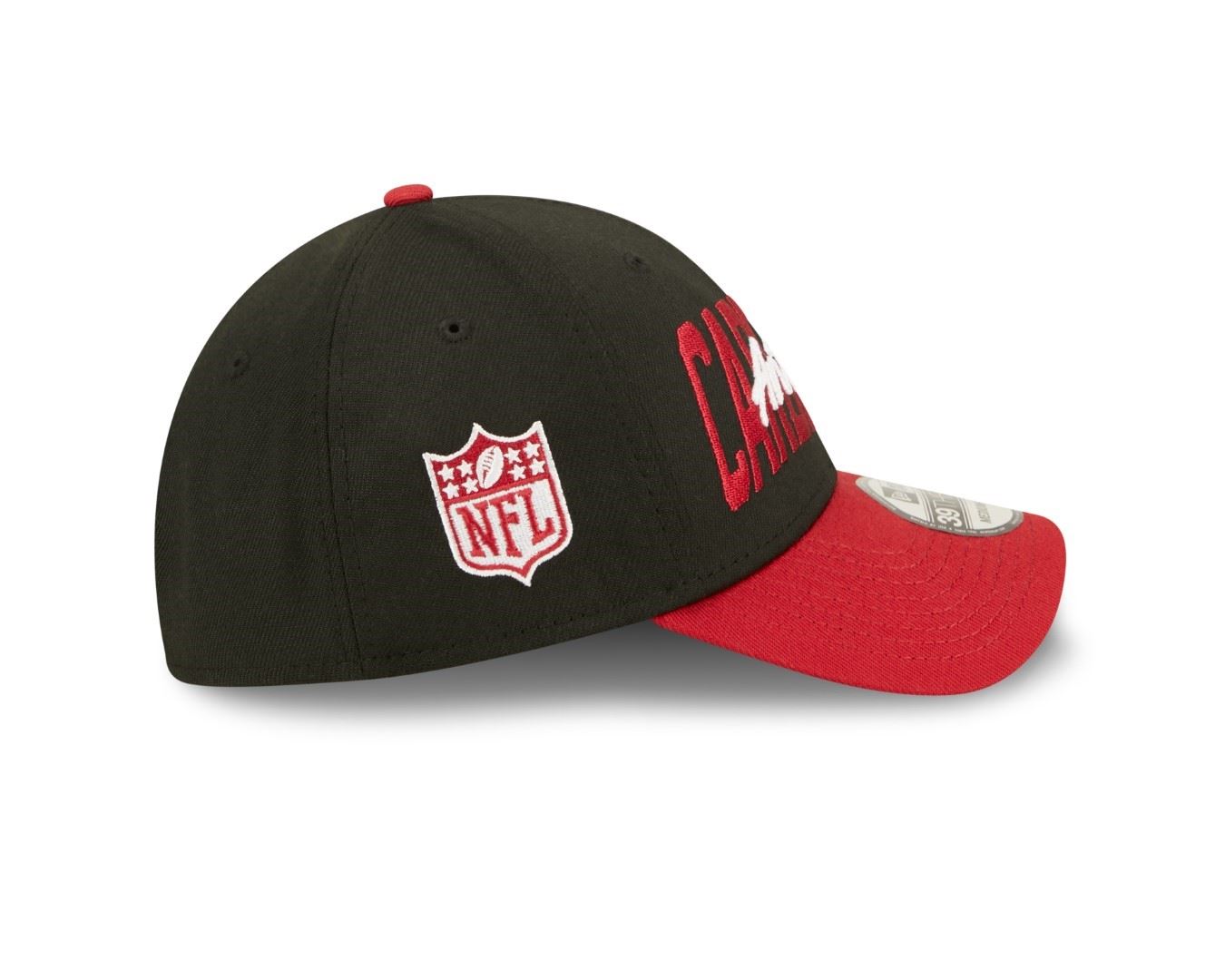 Arizona Cardinals 2022 NFL Draft 39 Black Red Thirty Stretch Cap New Era