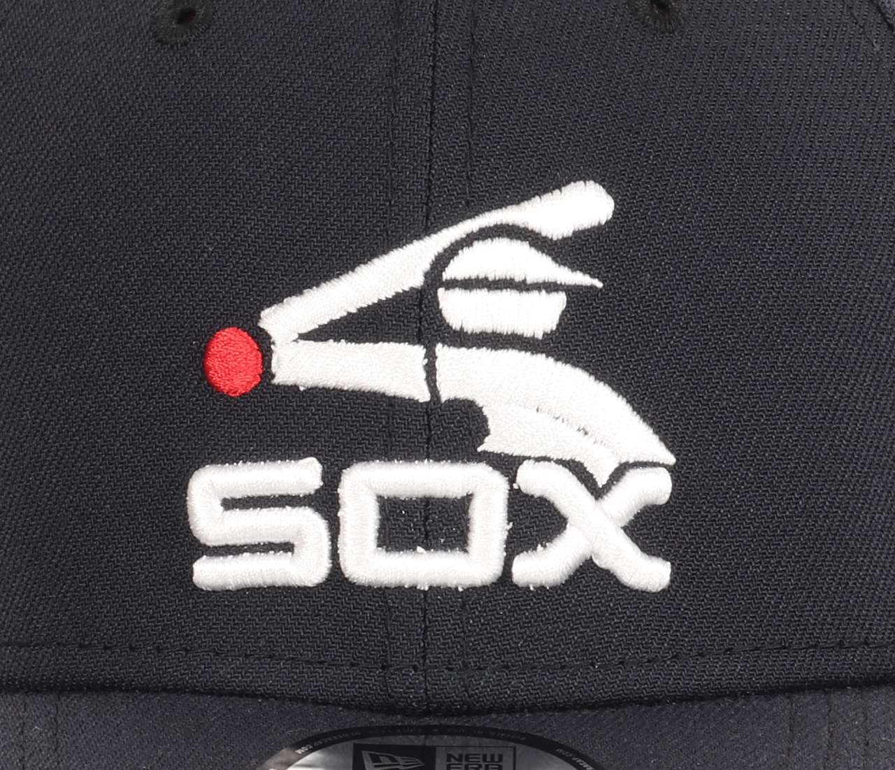Chicago White Sox MLB 1976 Logo Cooperstown Navy Undervisor Kelly Green 39Thirty Stretch Cap New Era