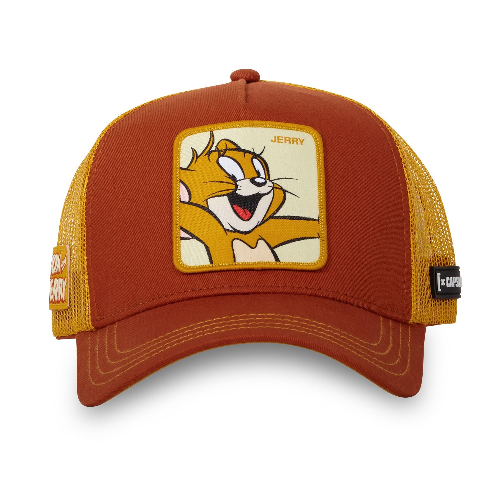 Jerry Tom and Jerry Red Yellow Trucker Cap Capslab