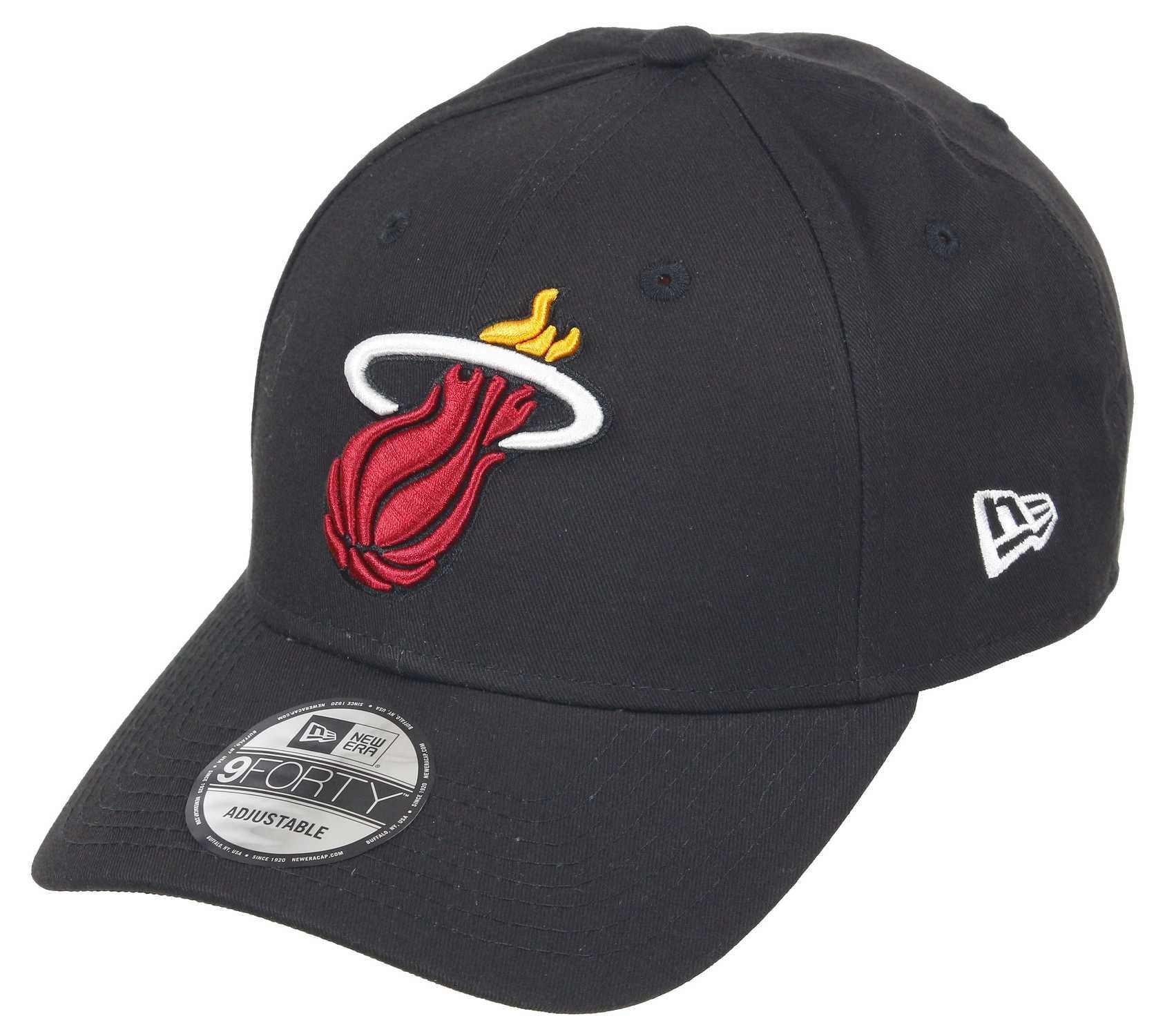 Miami Heat NBA Essential 9Forty Adjustable Snapback Cap New Era 