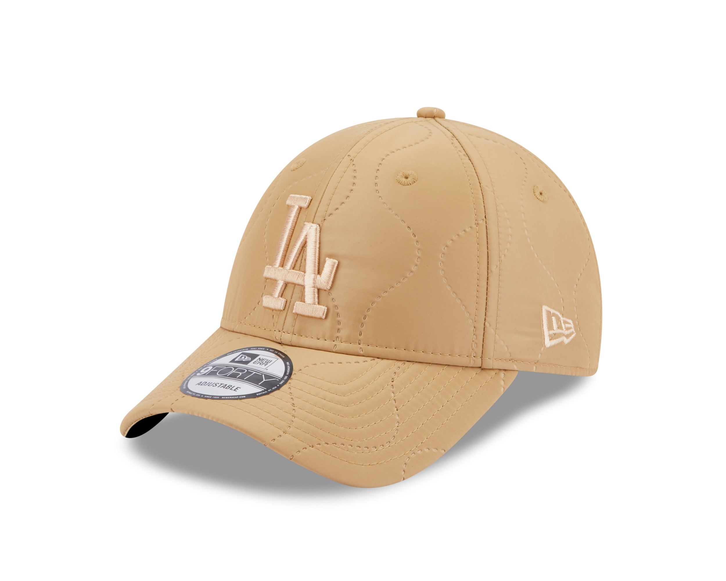Los Angeles Dodgers MLB Quilted Stone 9Forty  Adjustable Cap New Era
