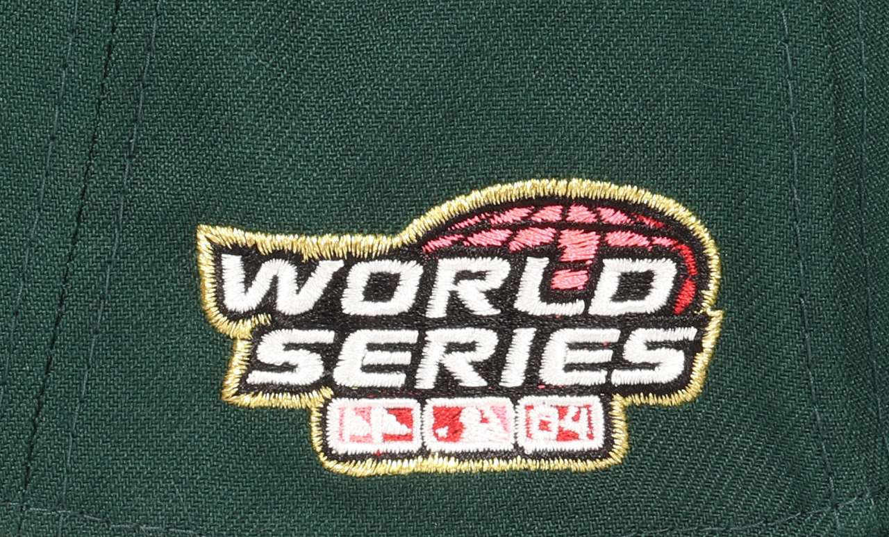 Boston Red Sox MLB World Series 2004 Sidepatch Cooperstown Dark Green 9Forty A-Frame Snapback Cap New Era