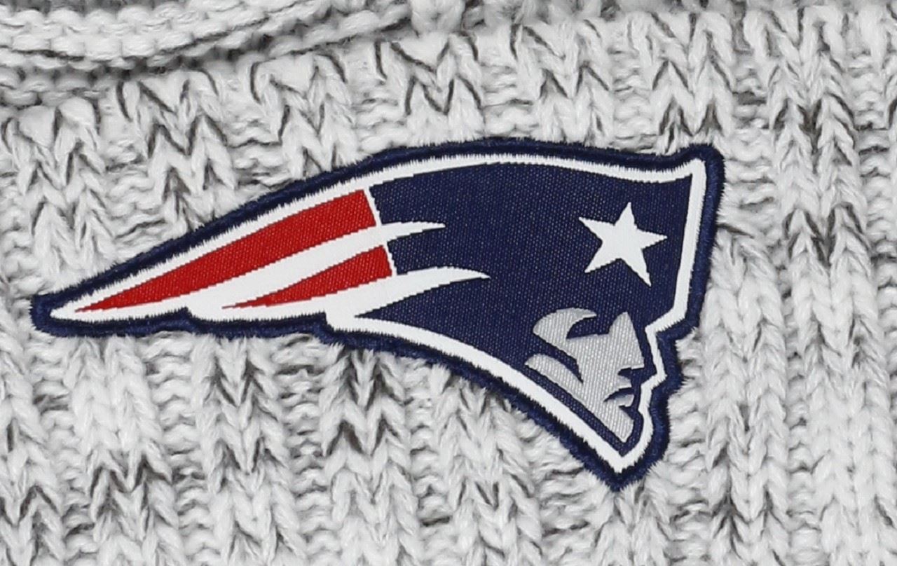 New England Patriots NFL 2019 Sideline Women Heather Graphite New Era